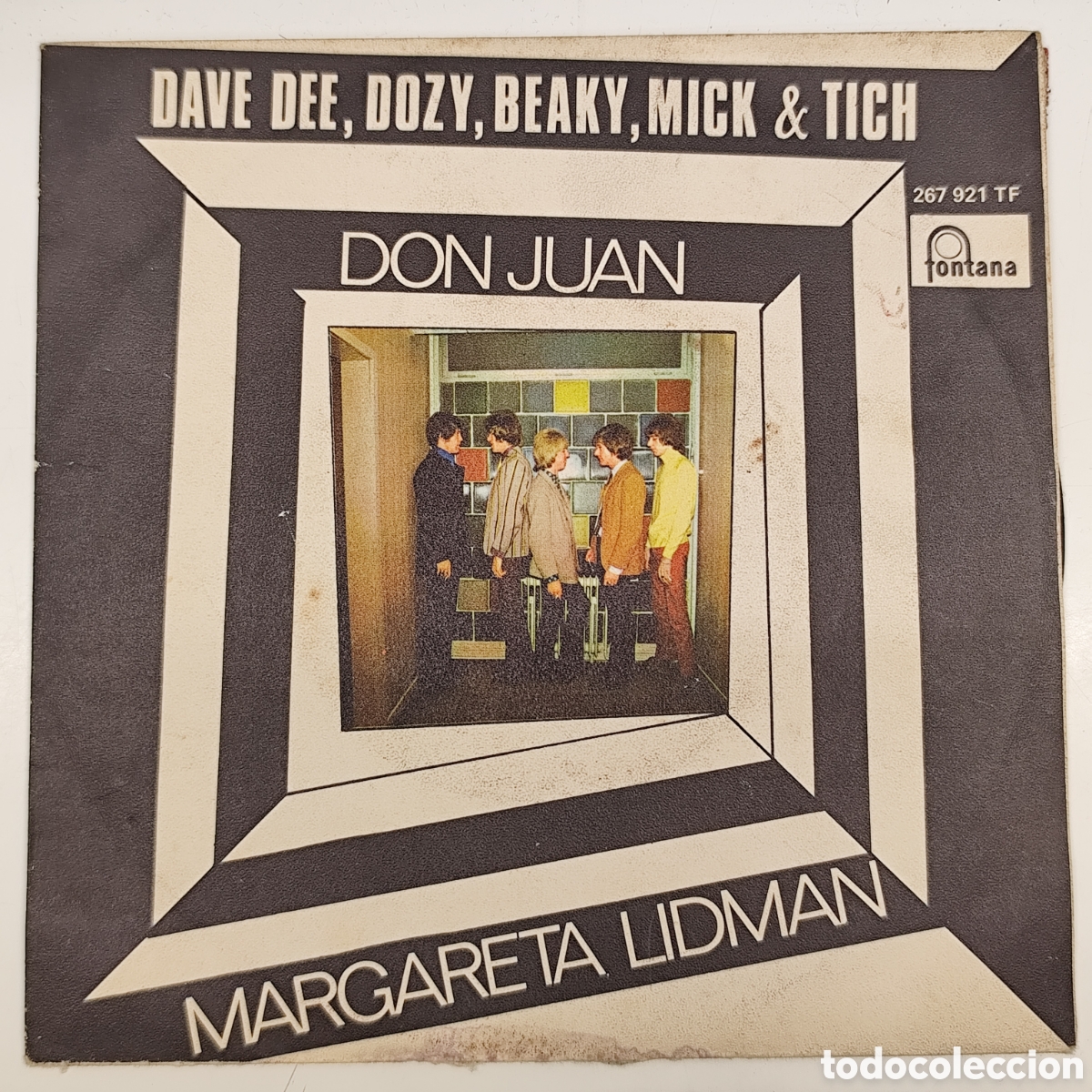 Discos de vinilo: DON JUAN - MARGARETA LIDMAN - DAVE DEE, DOZY, BEAKY, MICK & TICH - SINGLE - DISCO VINILO / 3936