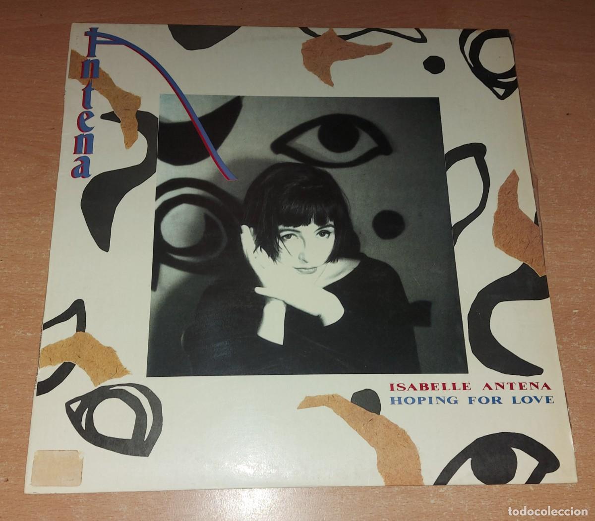 Discos de vinilo: LP Isabelle Antena &lrm; Hoping For Love A&Ntilde;O 1987 ESPA&Ntilde;A