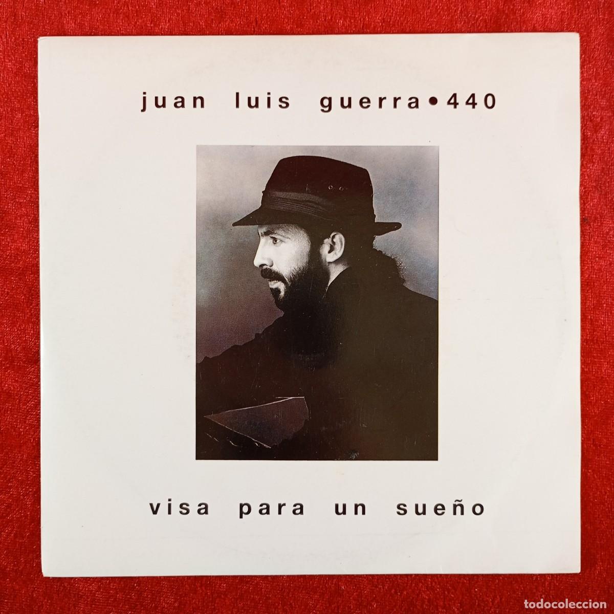 Discos de vinilo: JUAN LUIS GUERRA - 440 - VIDA PARA UN SUE&Ntilde;O - K-SP-126 - SINGLE - DISCO VINILO / 3954