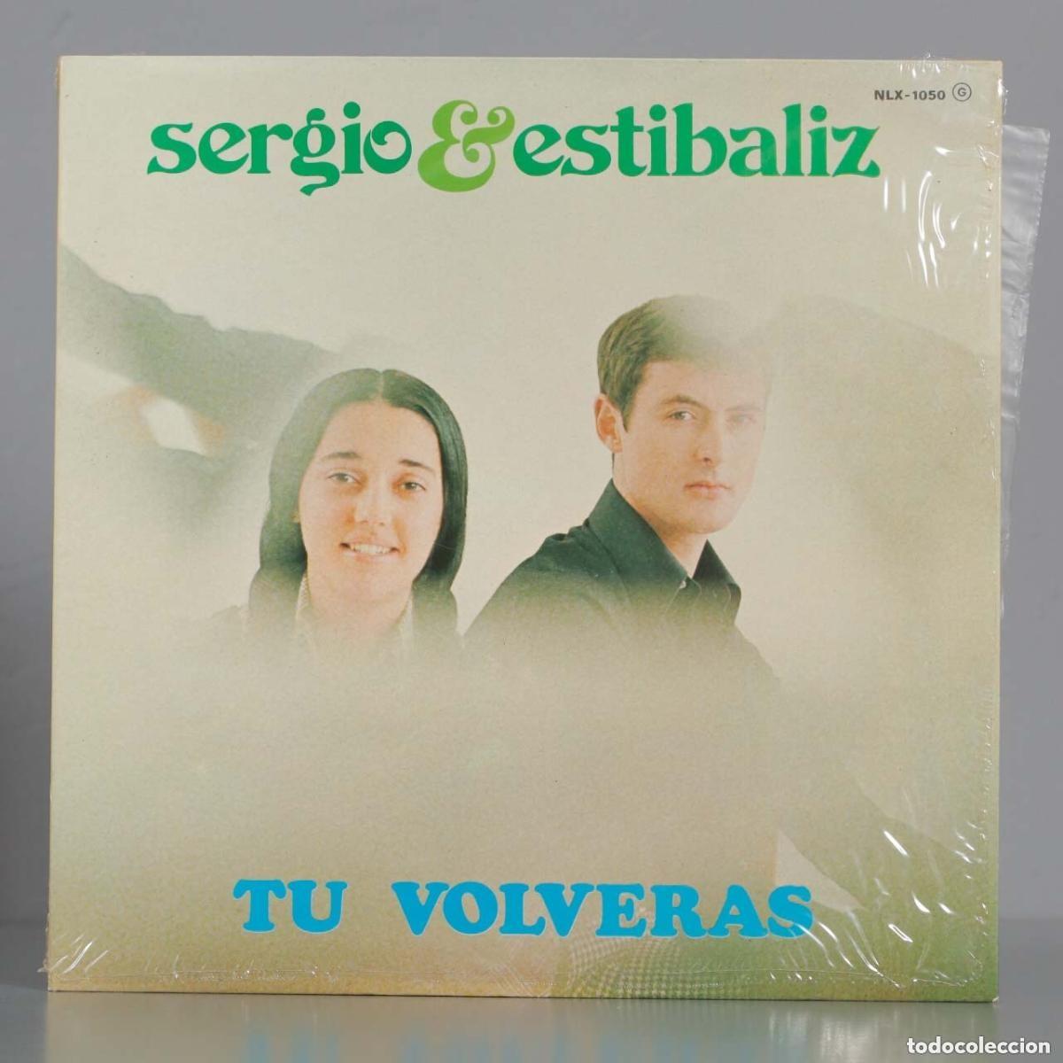 Discos de vinilo: SERGIO Y ESTIBALIZ - TU VOLVERAS ..LP DE NOVOLA .. ORIGINAL DE 1975 - EUROVISION 75