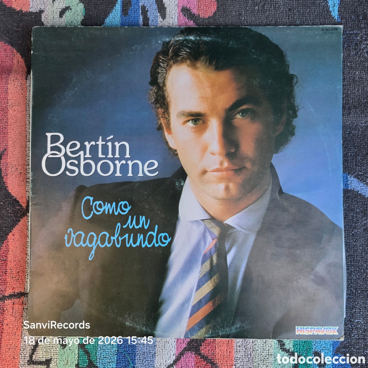 Discos de vinilo: [LP] BERT&Iacute;N OSBORNE: COMO UN VAGABUNDO (HISPAVOX) (1982)