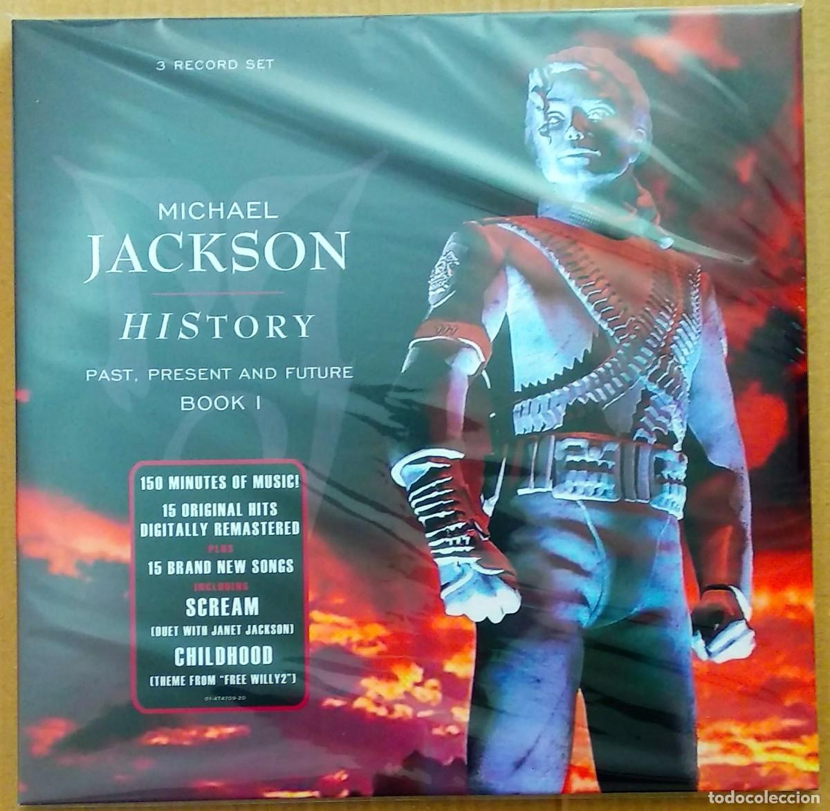 Discos de vinilo: MICHAEL JACKSON 3 Lps HISTORY