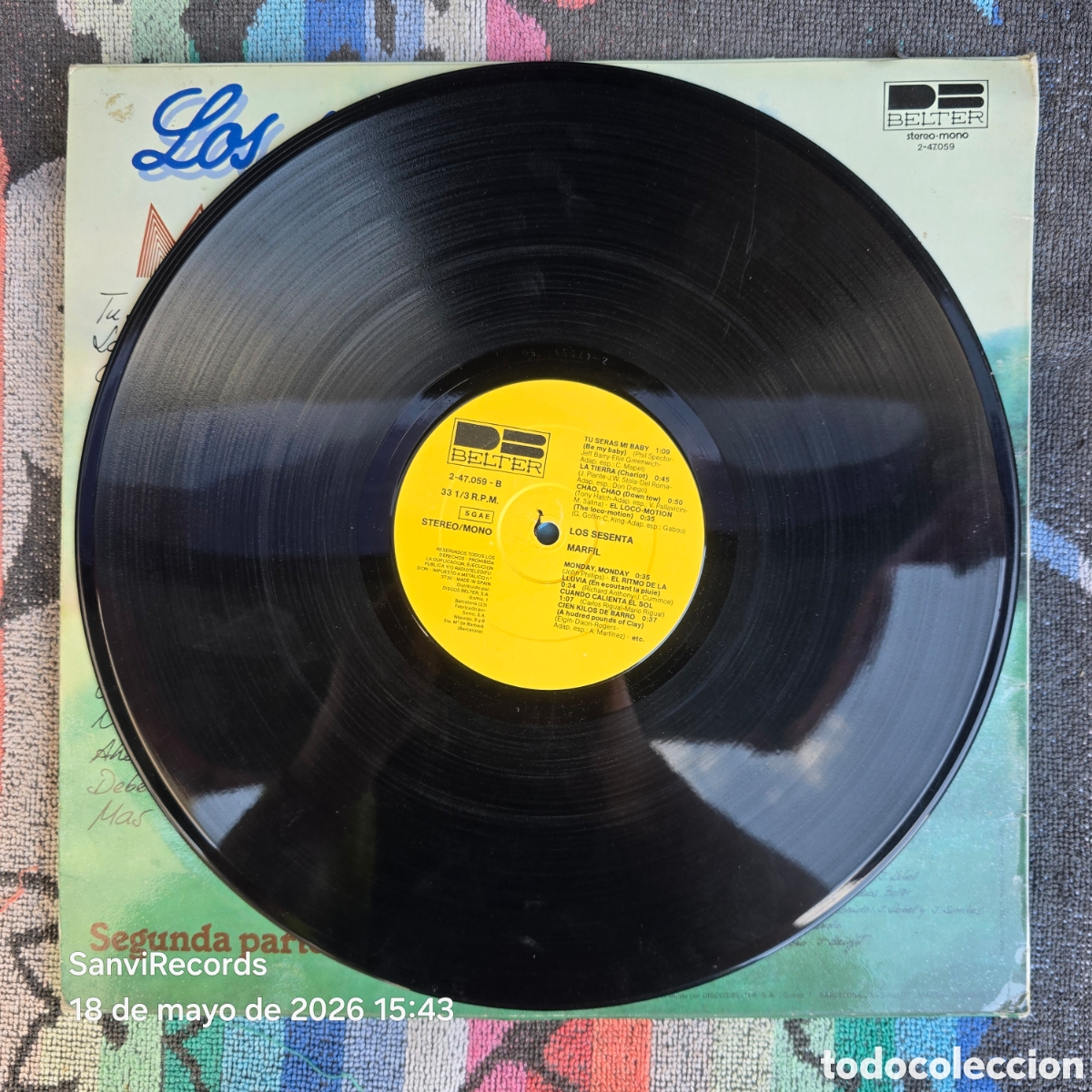 Discos de vinilo: [LP] MARFIL: LOS SESENTA (BELTER) (1980) - Foto 3