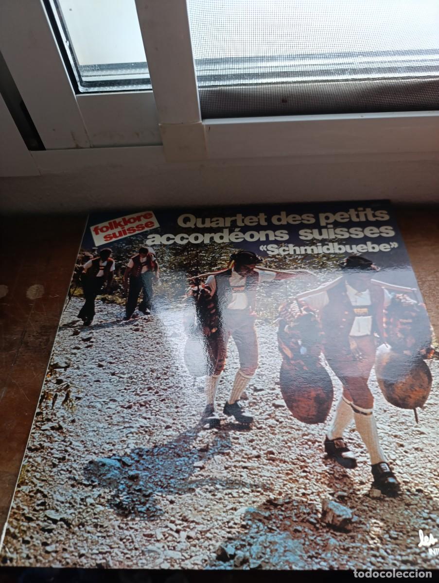 Discos de vinilo: LP Quartet Des Petits Accord&eacute;ons Suisses &ndash; Schmidbuebe