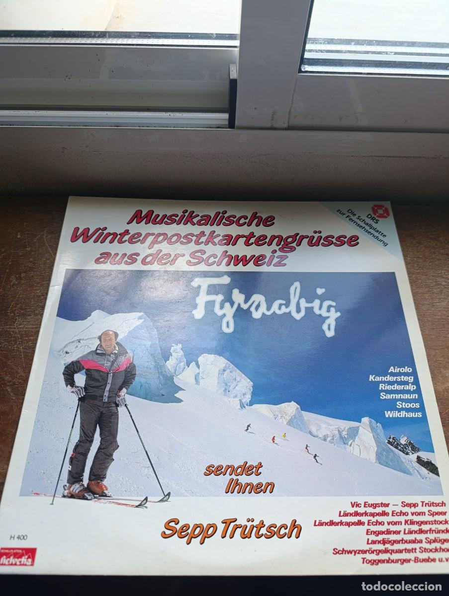Discos de vinilo: LP Musikalische Winterpostkartengr&uuml;sse Aus Der Schweiz Sendet Ihnen Sepp Tr&uuml;tsch