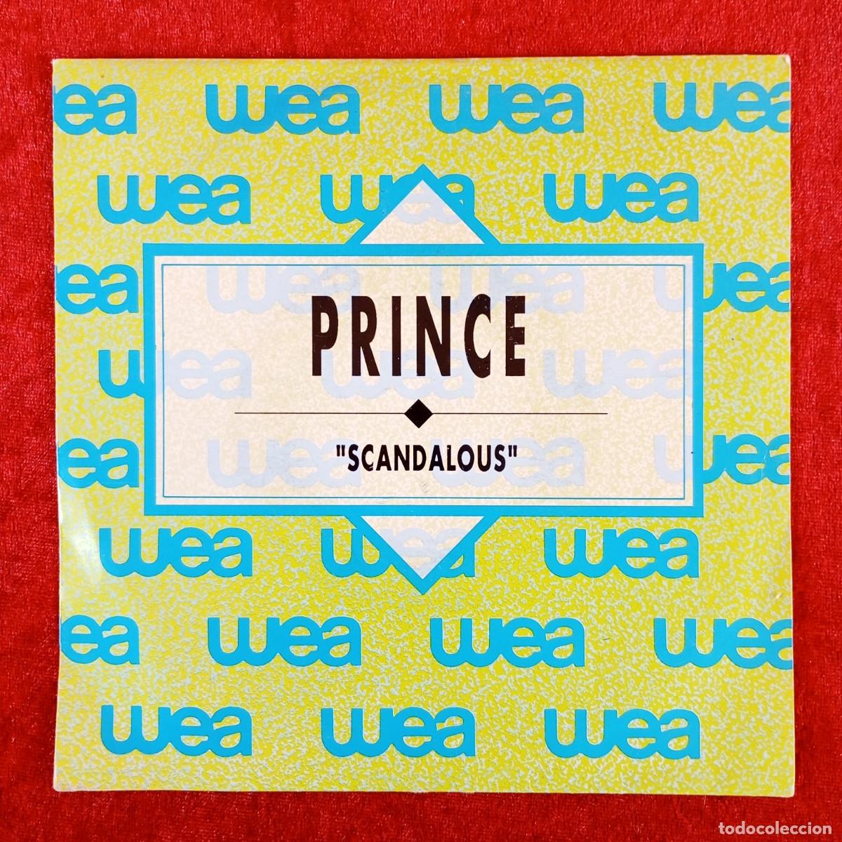 Discos de vinilo: PRINCE - SCANDALOUS - 1.213 - SINGLE - DISCO VINILO / 3992
