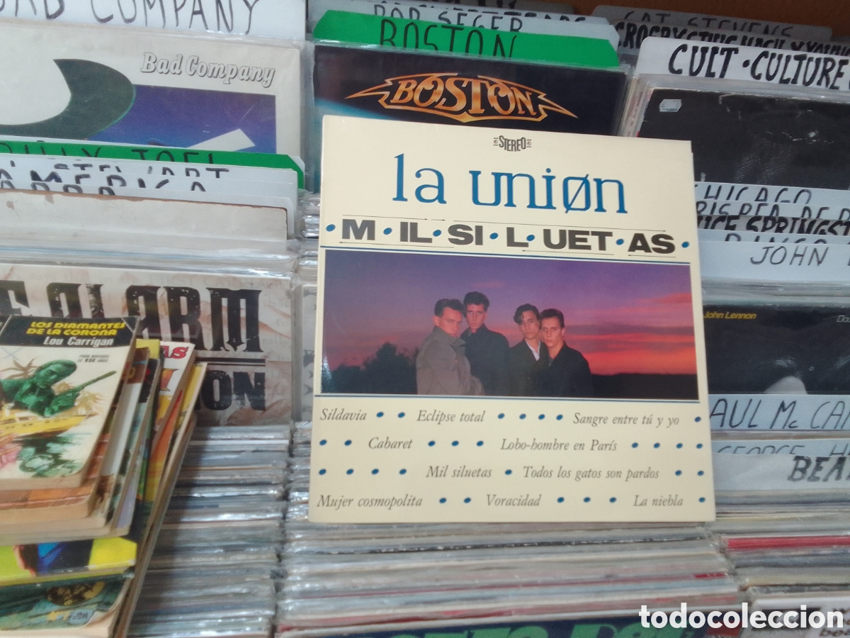 Discos de vinilo: La union,mil siluetas