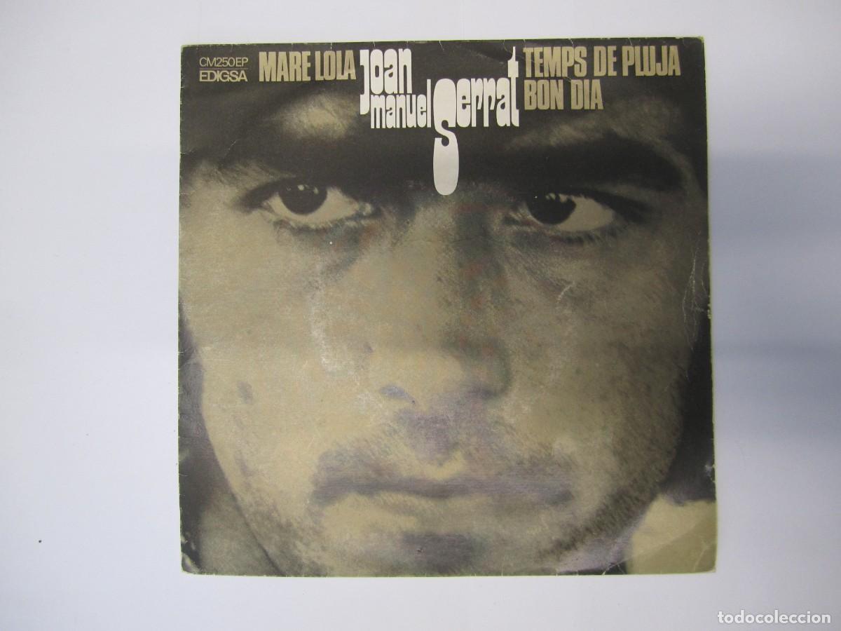 Vinyl records: disco vinilo single joan manel serrat mare lola