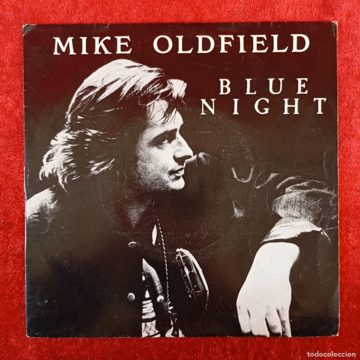 Discos de vinilo: MIKE OLFIELD - BLUE NIGHT - SP-MIKE 1 - SINGLE - DISCO VINILO / 4002
