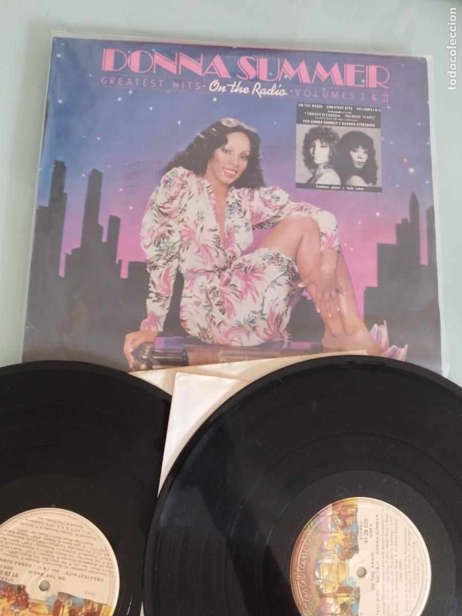 Discos de vinilo: On the Radio: Greatest Hits Volumes I & II Donna Summer. Barbara streisand.