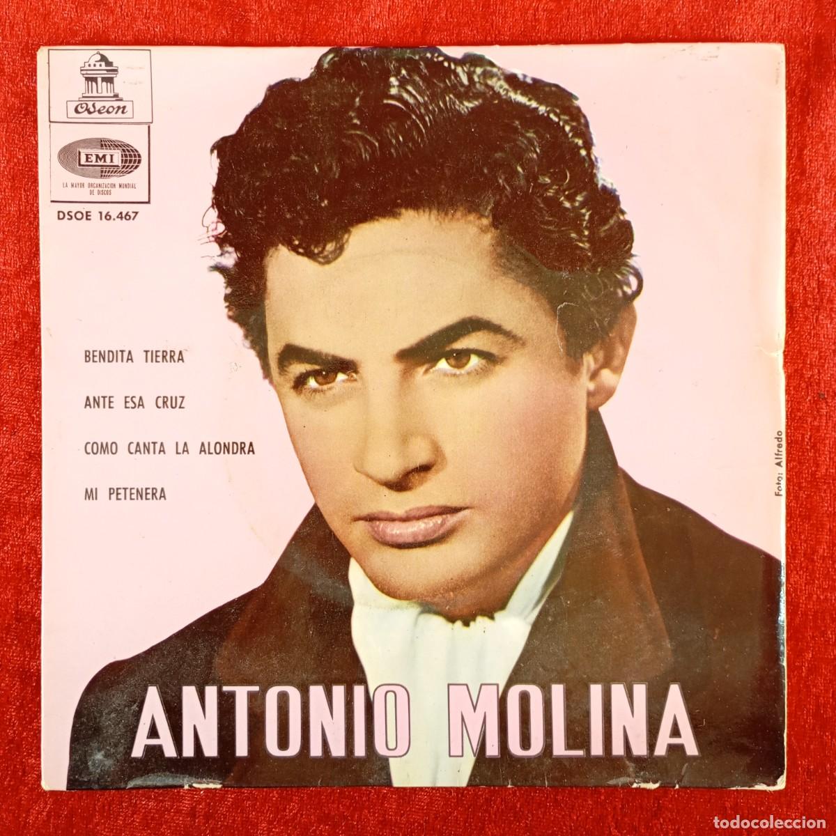 Discos de vinilo: ANTONIO MOLINA - DSOE 16.467 - SINGLE - DISCO VINILO / 4007