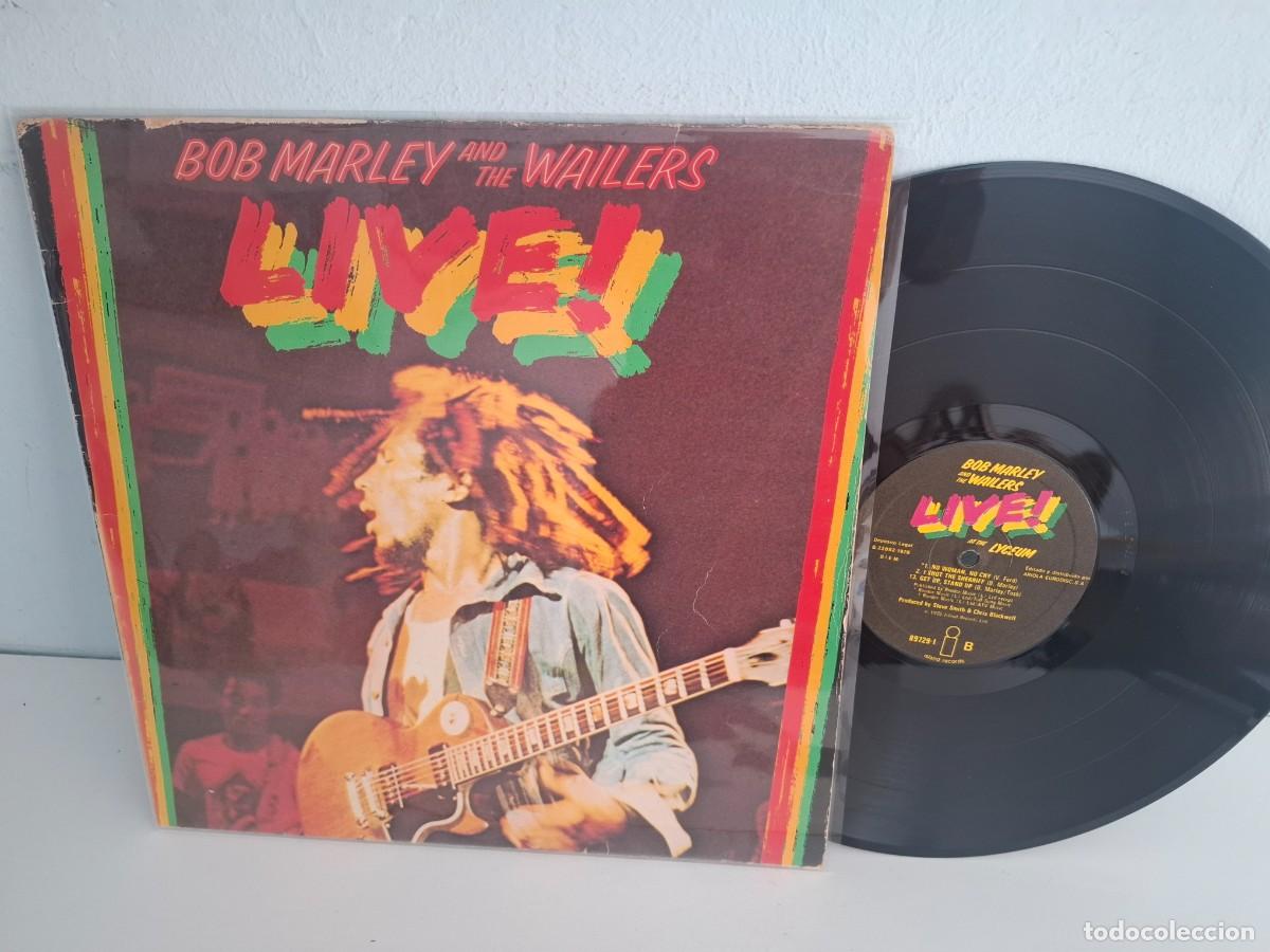 Disques de vinyle: Bob Marley and the Wailers -LIVE! LP.