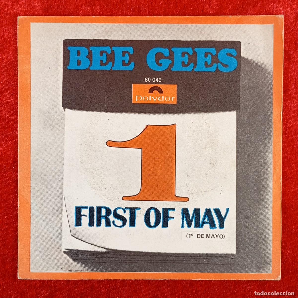 Discos de vinilo: BEE GEES - FIRST OF MAY - 1&ordm; DE MAYO - 60 049 - SINGLE - DISCO VINILO / 4010