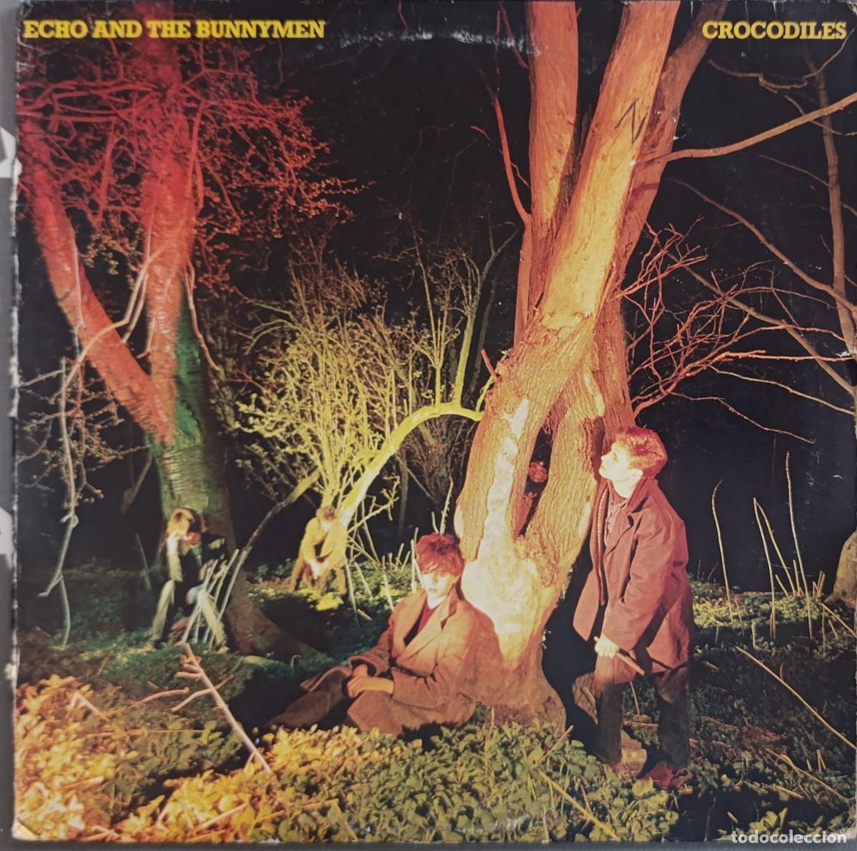 Discos de vinilo: ECHO AND THE BUNNYMEN - CROCODILES LP 1991 ED USA CON ENCARTE POST PUNK NEW WAVE