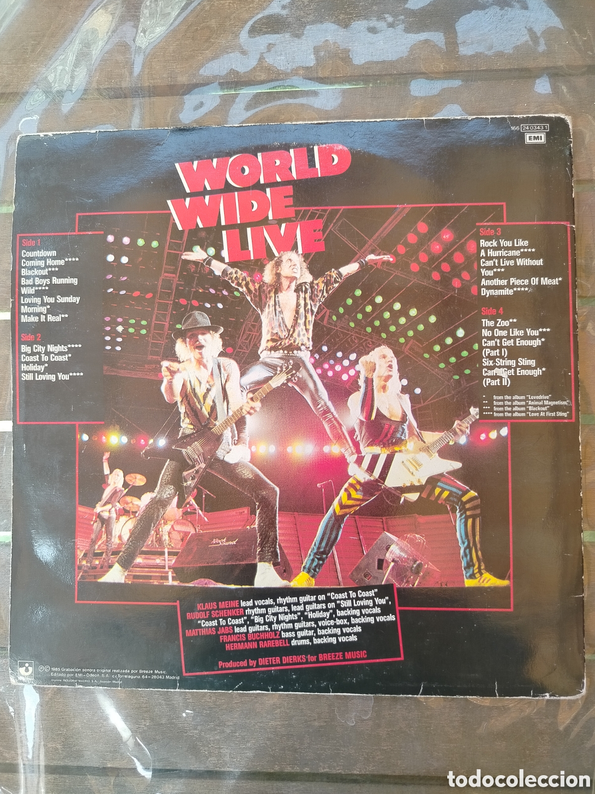 Discos de vinilo: Scorpions 2xLPs WWLive - Foto 2