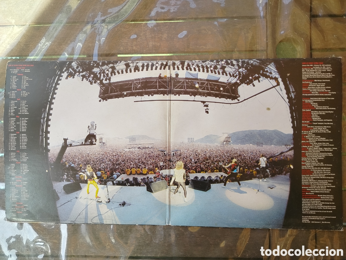 Discos de vinilo: Scorpions 2xLPs WWLive - Foto 3