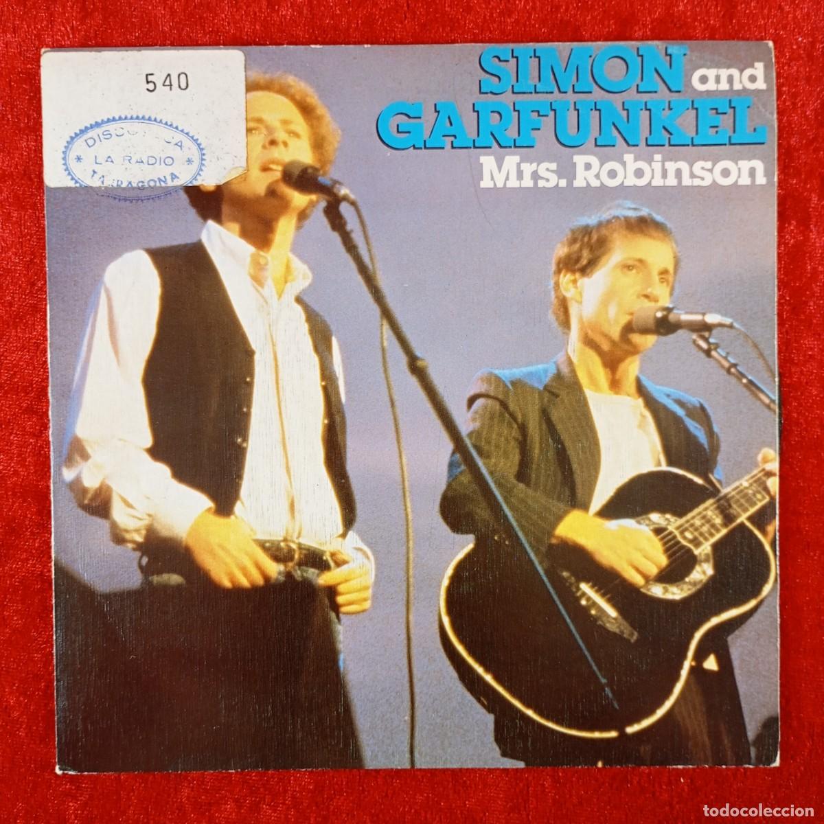 Discos de vinilo: SIMON AND GARFUNKEL - MRS. ROBINSON - GEF A-2221 - SINGLE - DISCO VINILO / 4018