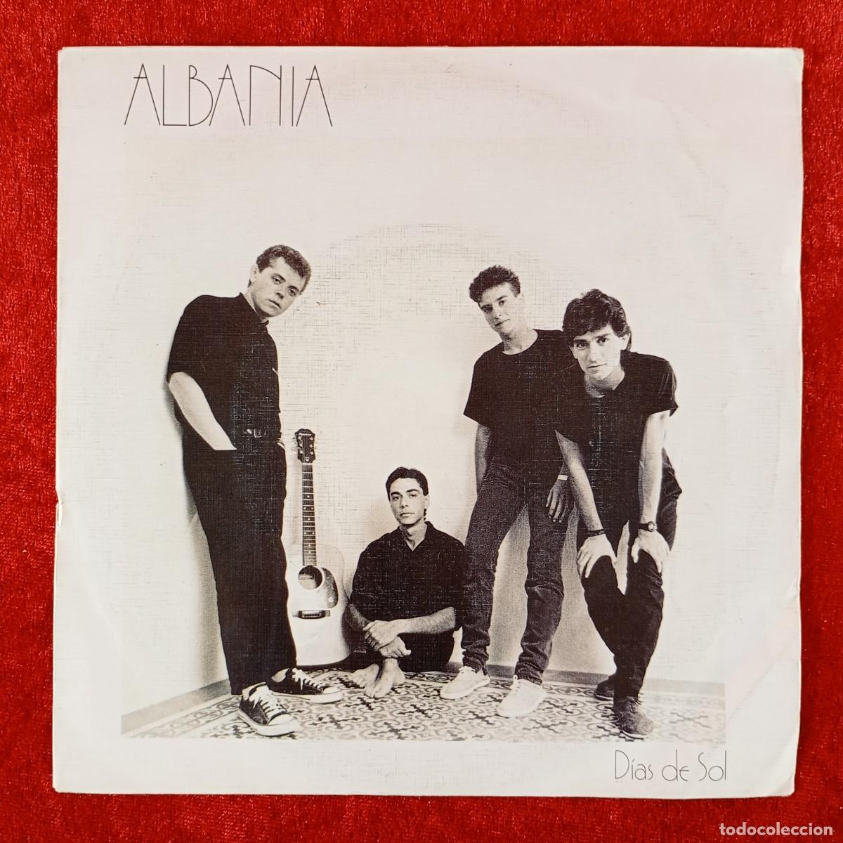 Discos de vinilo: ALBANIA - DIAS DE SOL, SOLO UNA VOZ - P-195 - SINGLE - DISCO VINILO / 4021