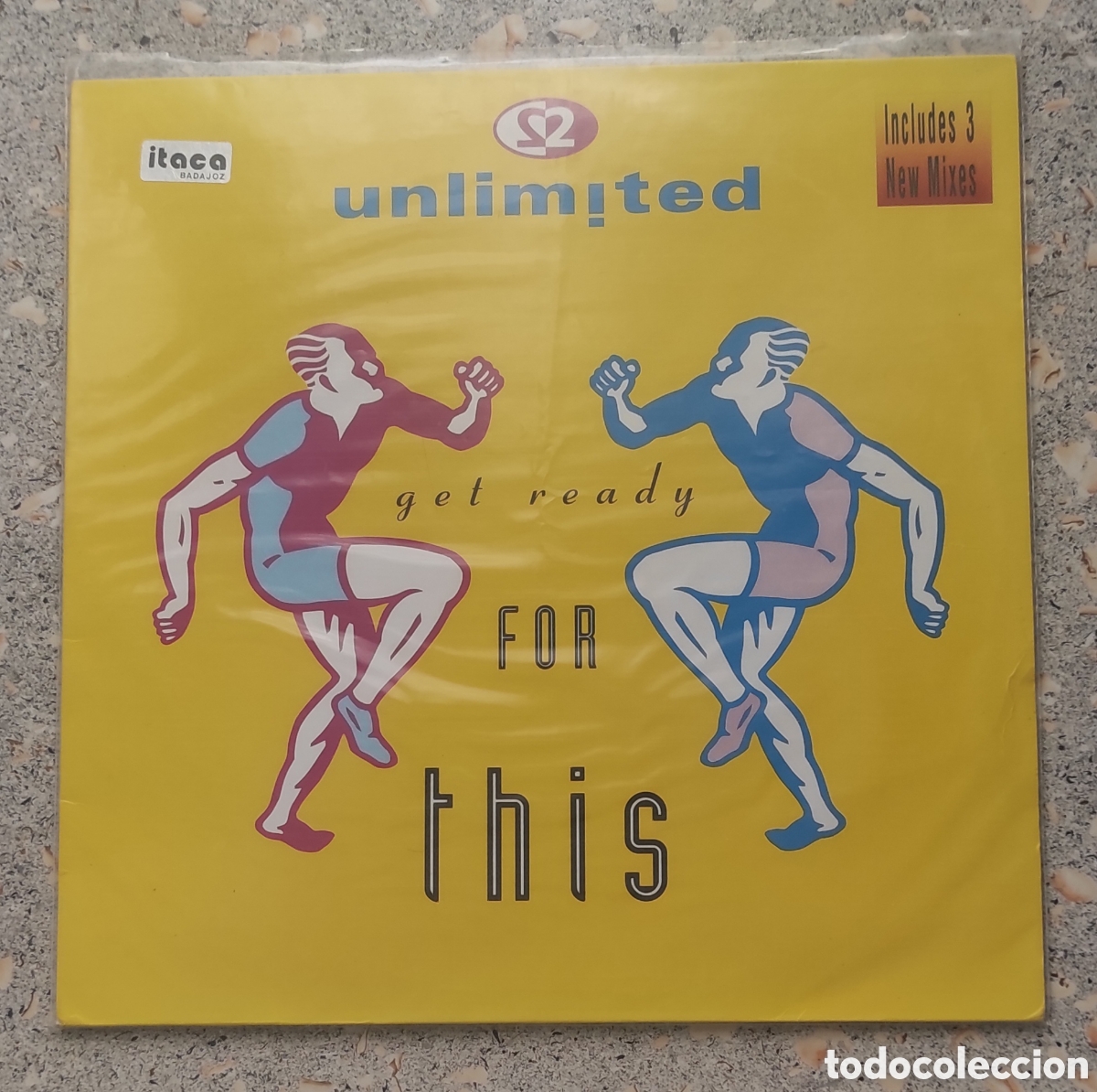 Discos de vinilo: VINILO 2 UNLIMITED &rdquo;GET READY FOR THIS&rdquo; MX 1991 - MUY BUEN ESTADO