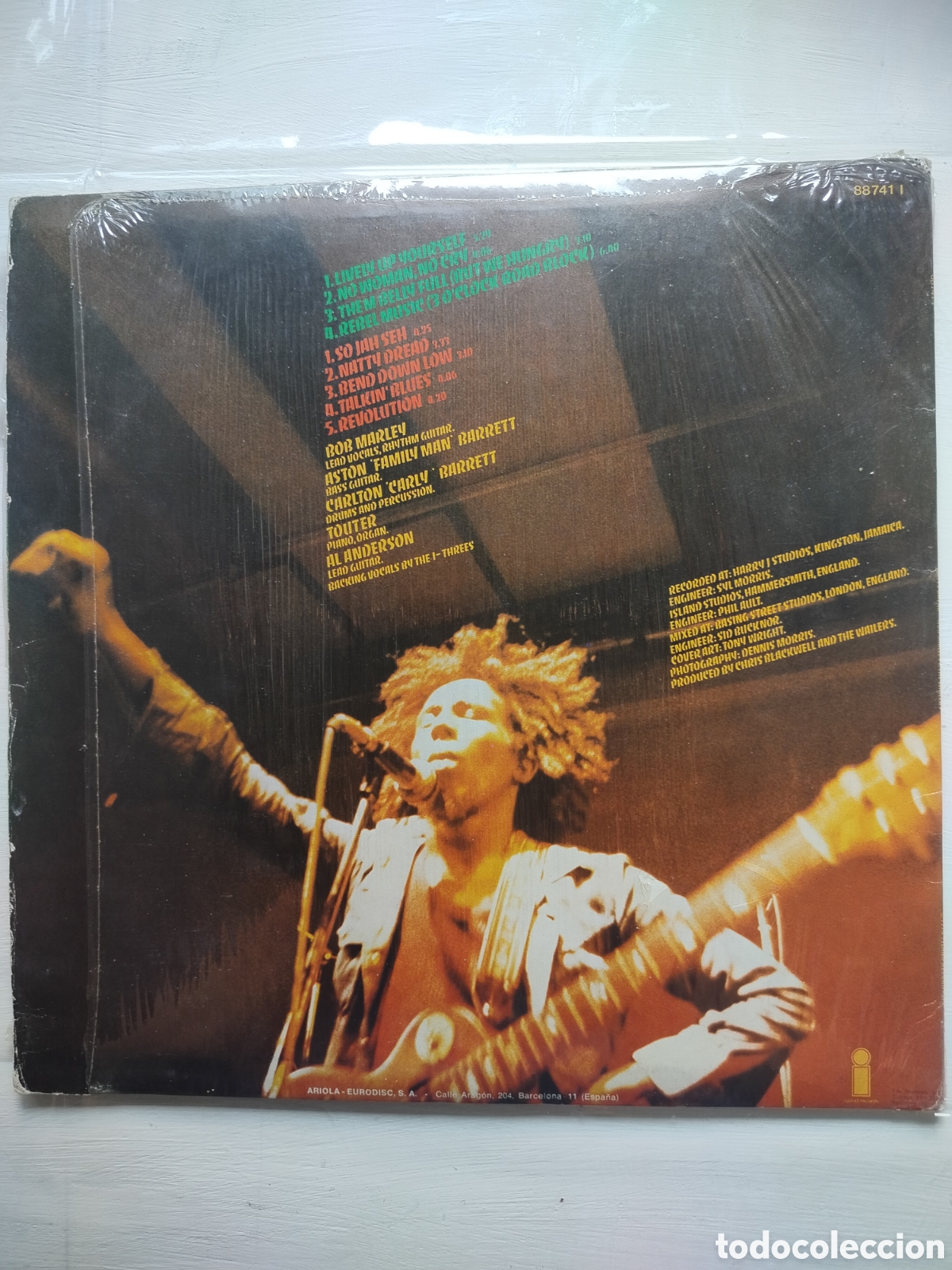 Discos de vinilo: Bob Marley LP Natty Dread - Foto 2