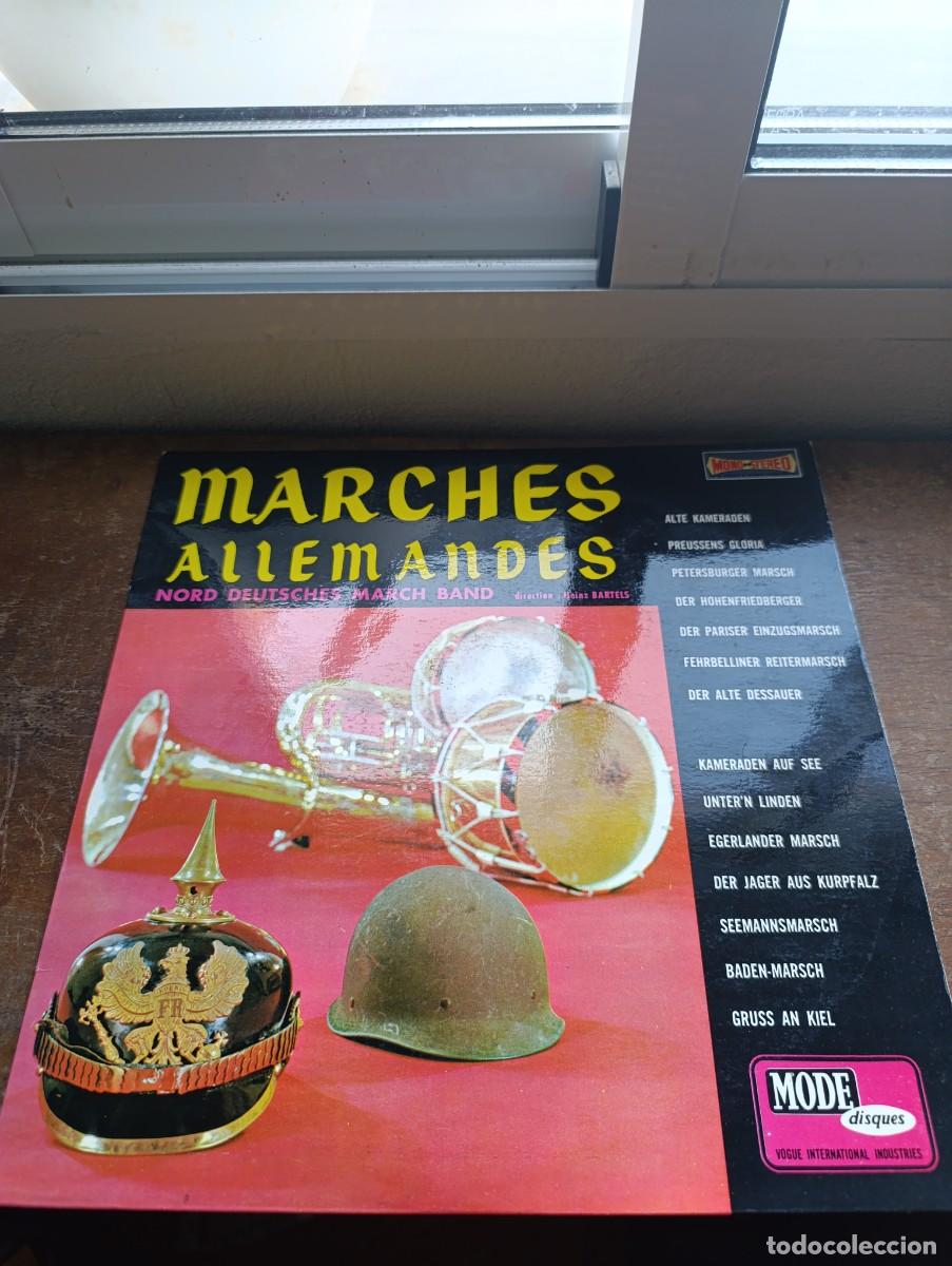 Discos de vinilo: LP Nord Deutsches March Band Direction Heinz Bartels &ndash; Marches Allemandes