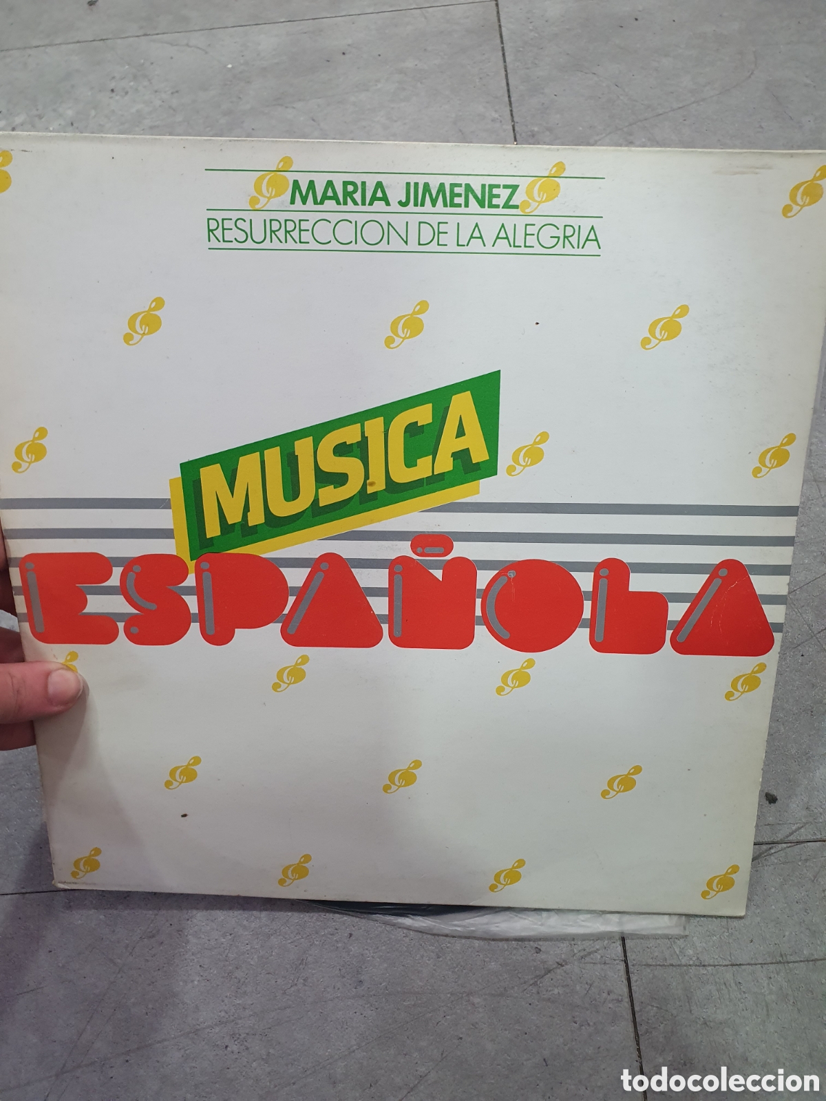 Discos de vinilo: LP. Maria Jim&eacute;nez. Resurrecci&oacute;n de la alegr&iacute;a.