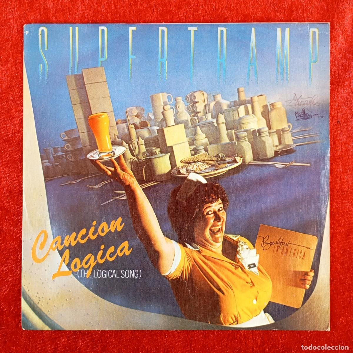 Discos de vinilo: SUPERTRAMPS - CANCION LOGICA - THE LOGICAL SONG - AMS 6892 - SINGLE - DISCO VINILO / 4033