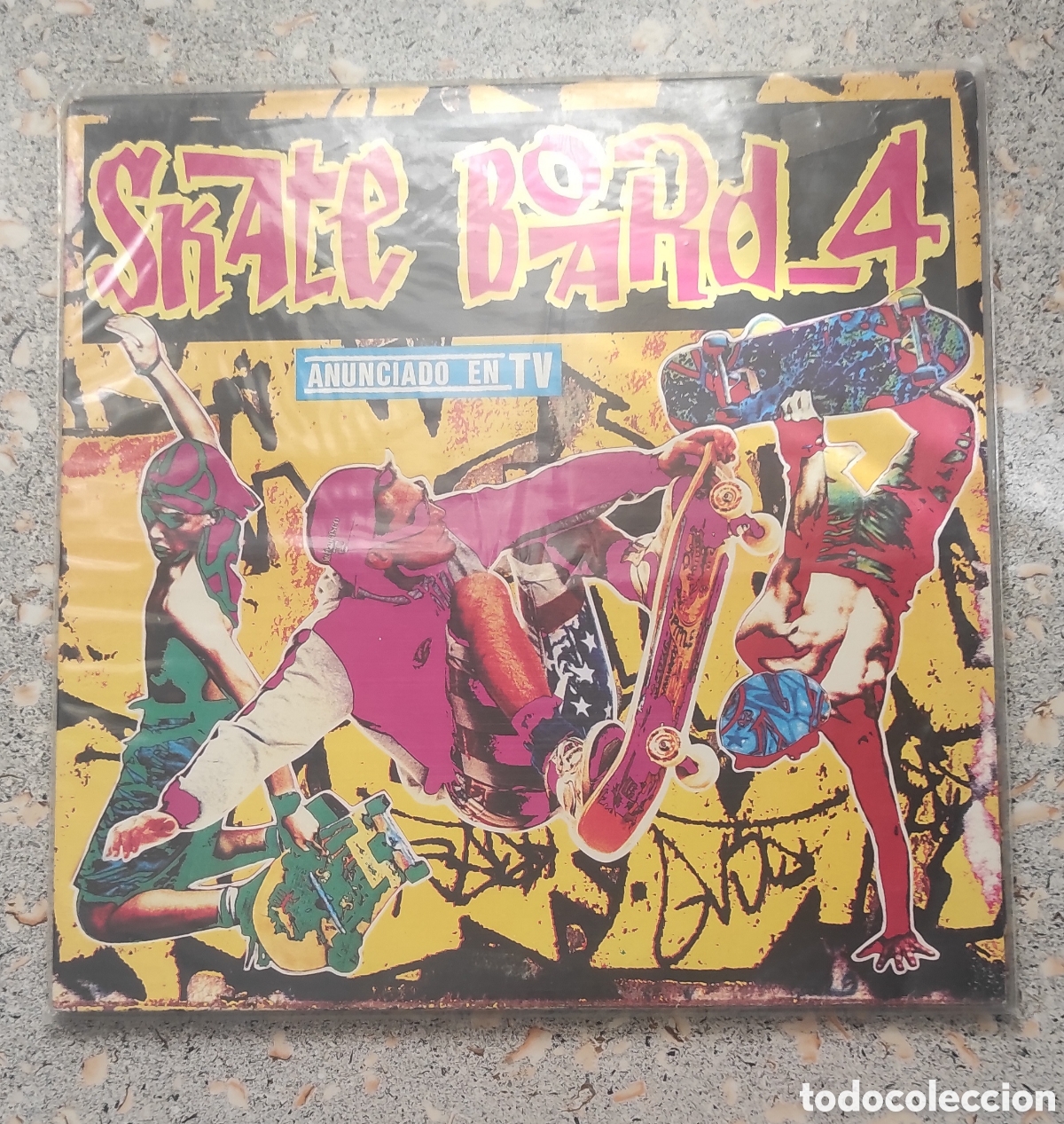 Disques de vinyle: VINILO DOBLE SKATE BOARD-4 - MXLP - 1992 - MUY BUEN ESTADO