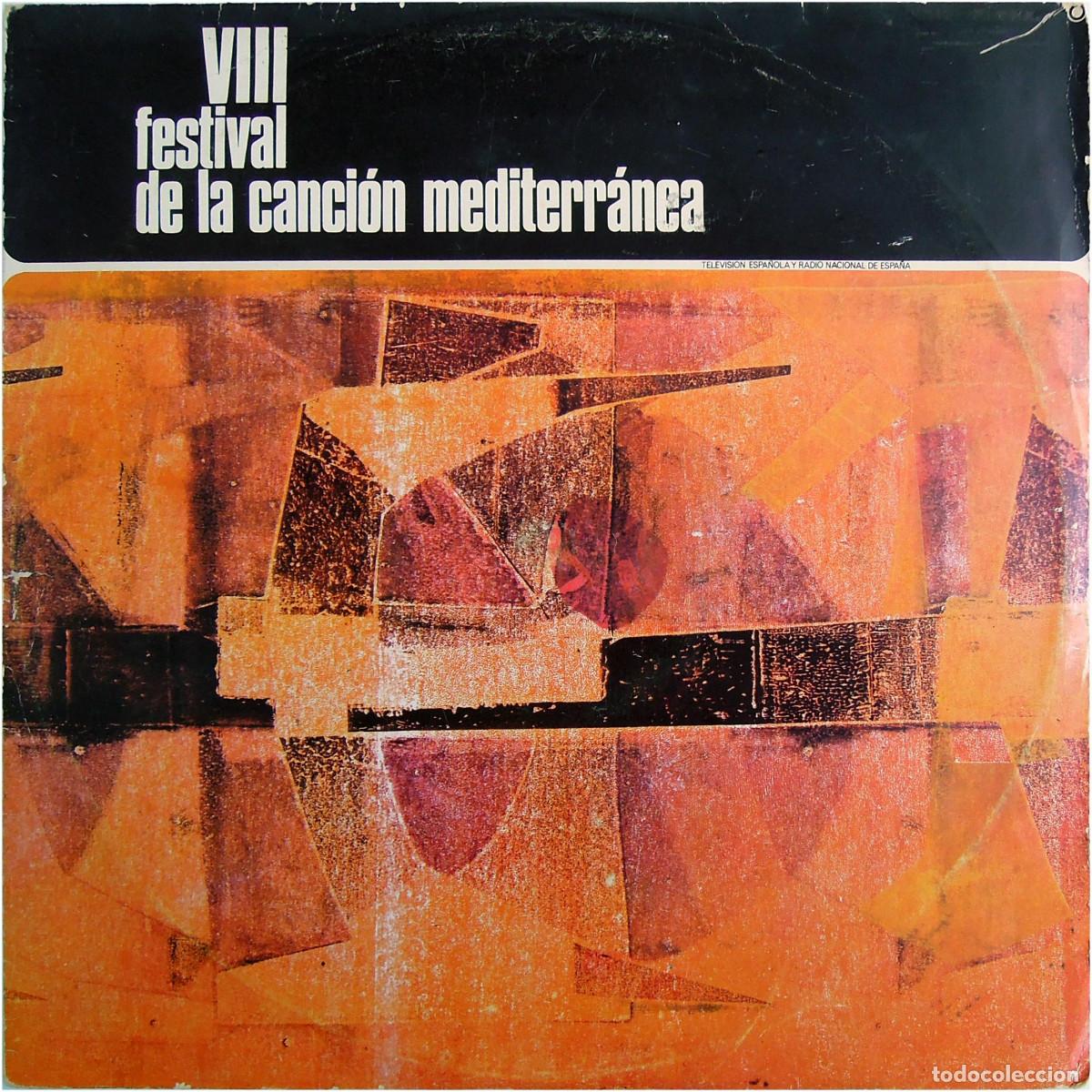 Discos de vinilo: VVAA - VIII Festival De La Canci&oacute;n Mediterr&aacute;nea - LP Spain 1966 - RNE/RTVE - VG+/VG