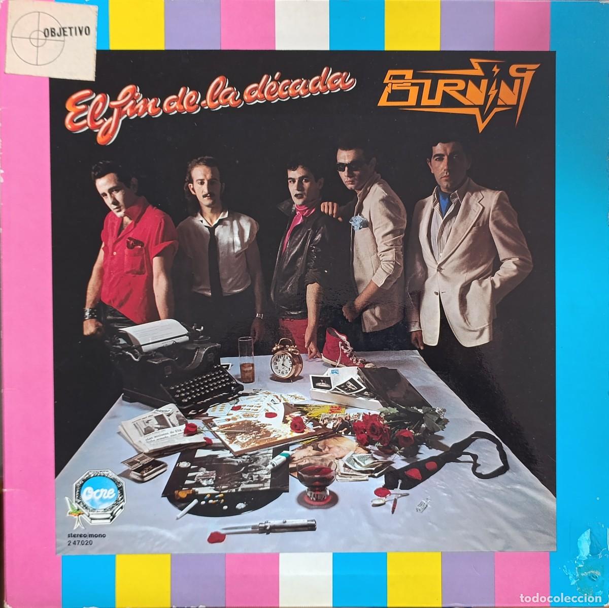 Discos de vinilo: BURNING &ndash; EL FIN DE LA D&Eacute;CADA LP 1979 PRIMERA EDICION CON ENCARTE Y PORTADA GATEFOLD