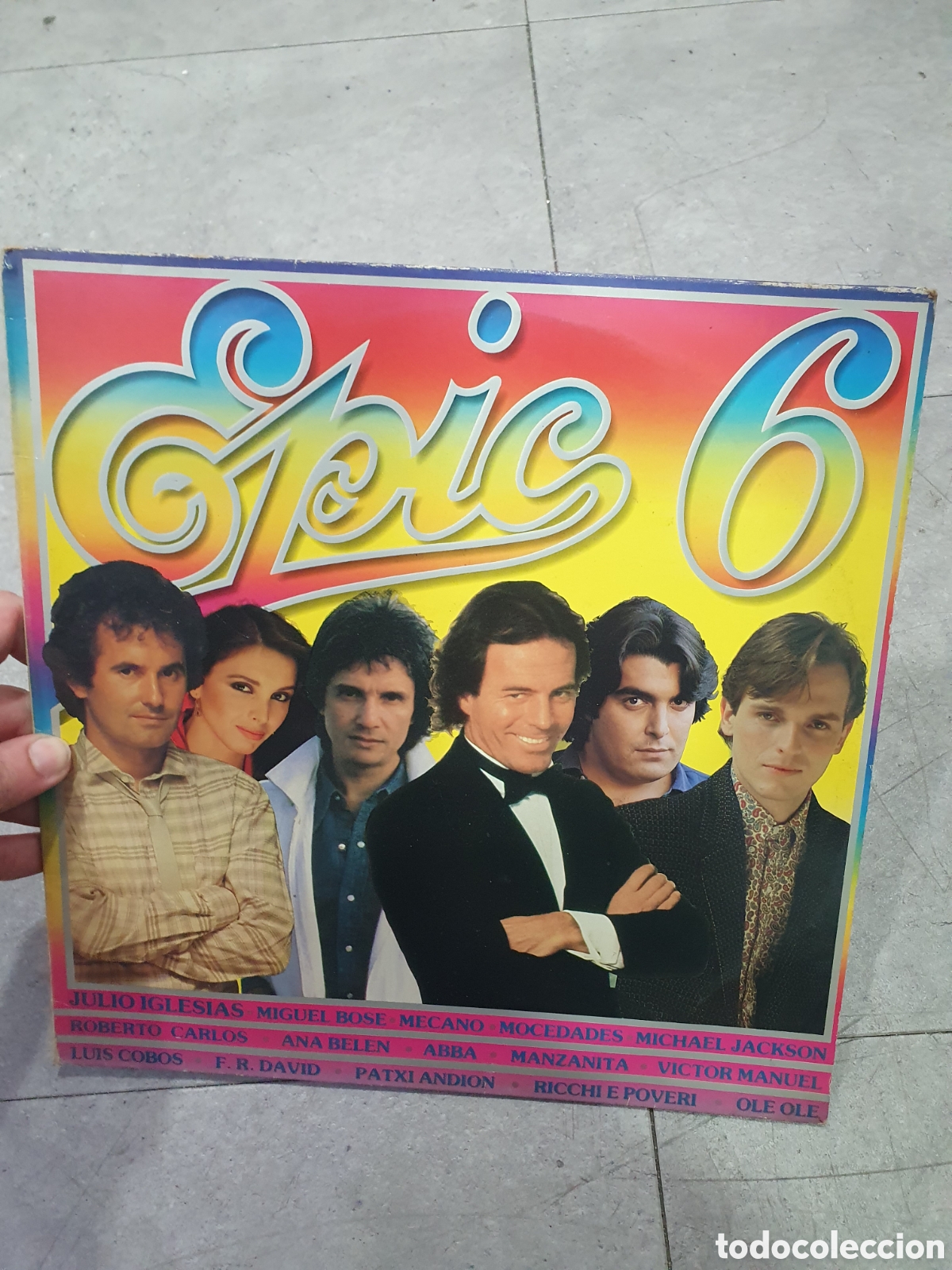 Discos de vinilo: LP. Epic 6. Varios artistas.