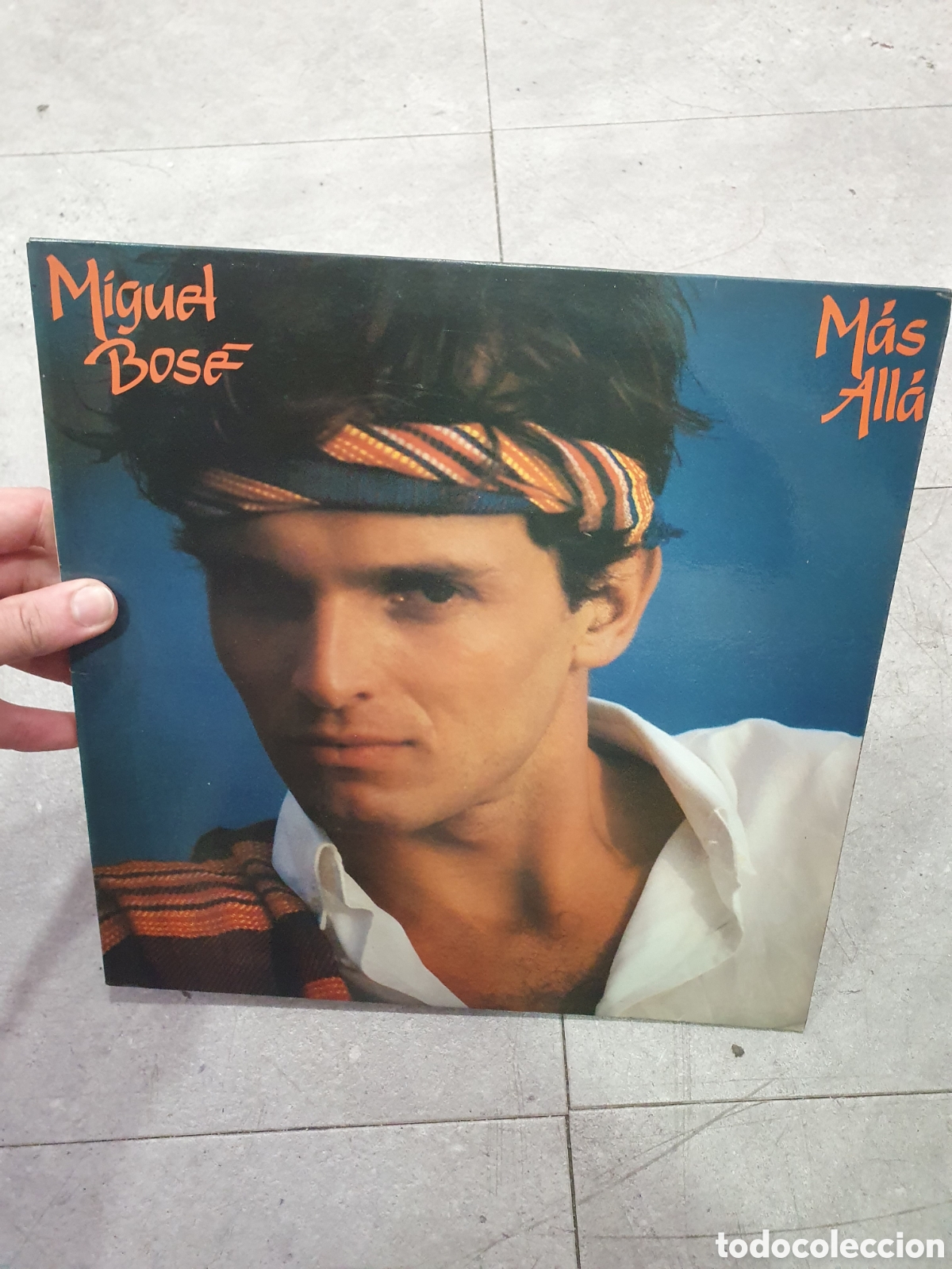 Discos de vinilo: LP. Miguel Bos&eacute;. M&aacute;s all&aacute;.