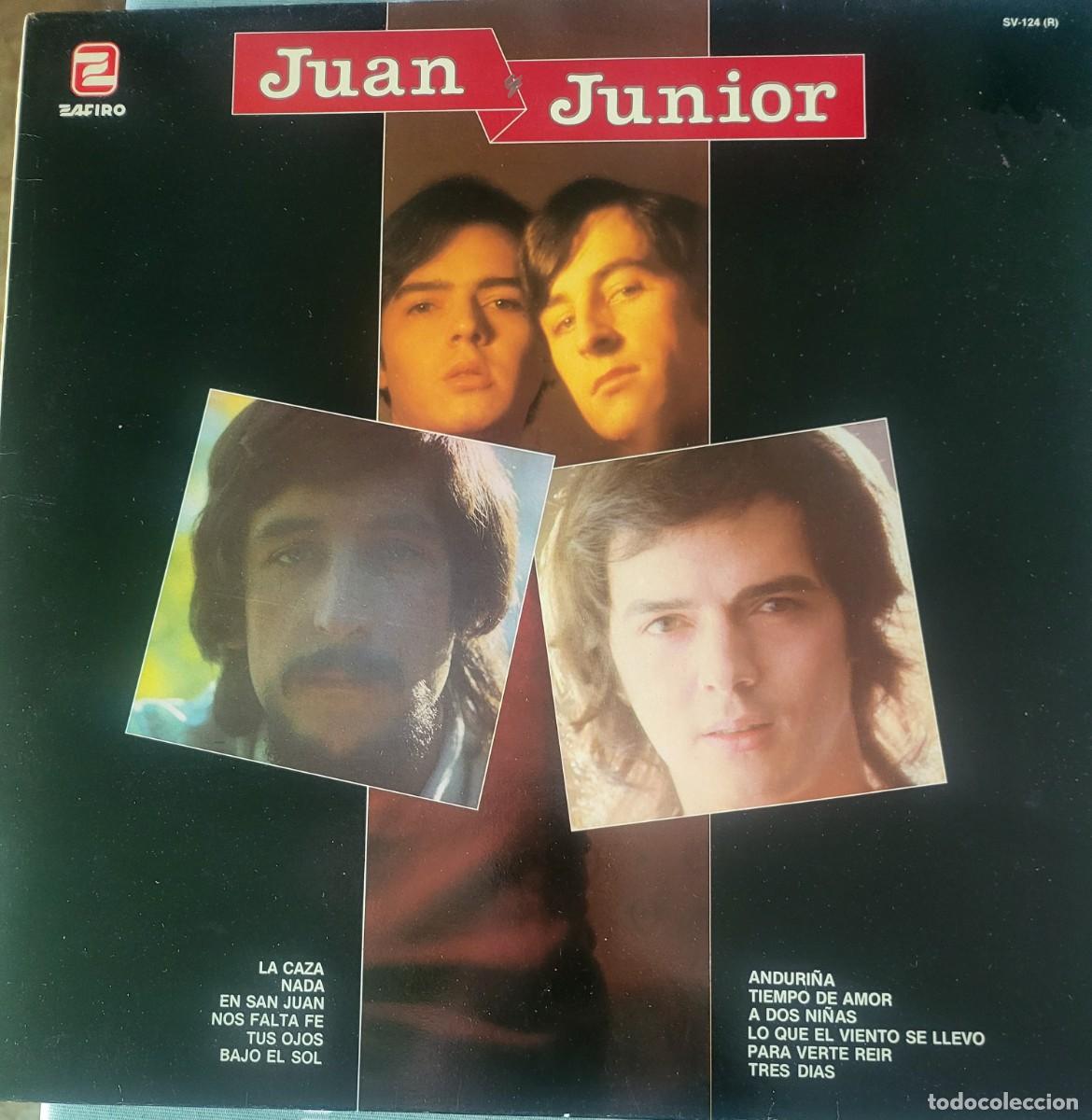 Discos de vinilo: Juan & Junior Lp sello Zafiro editado en Espa&ntilde;a a&ntilde;o 1984...
