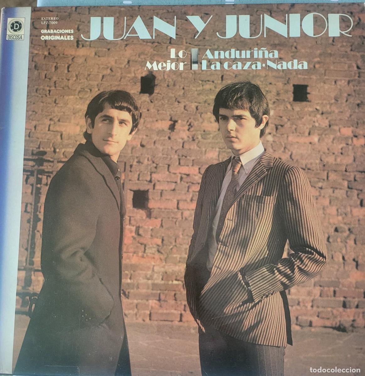 Discos de vinilo: Juan & Junior Lp sello Zafiro editado en Espa&ntilde;a a&ntilde;o 1981...