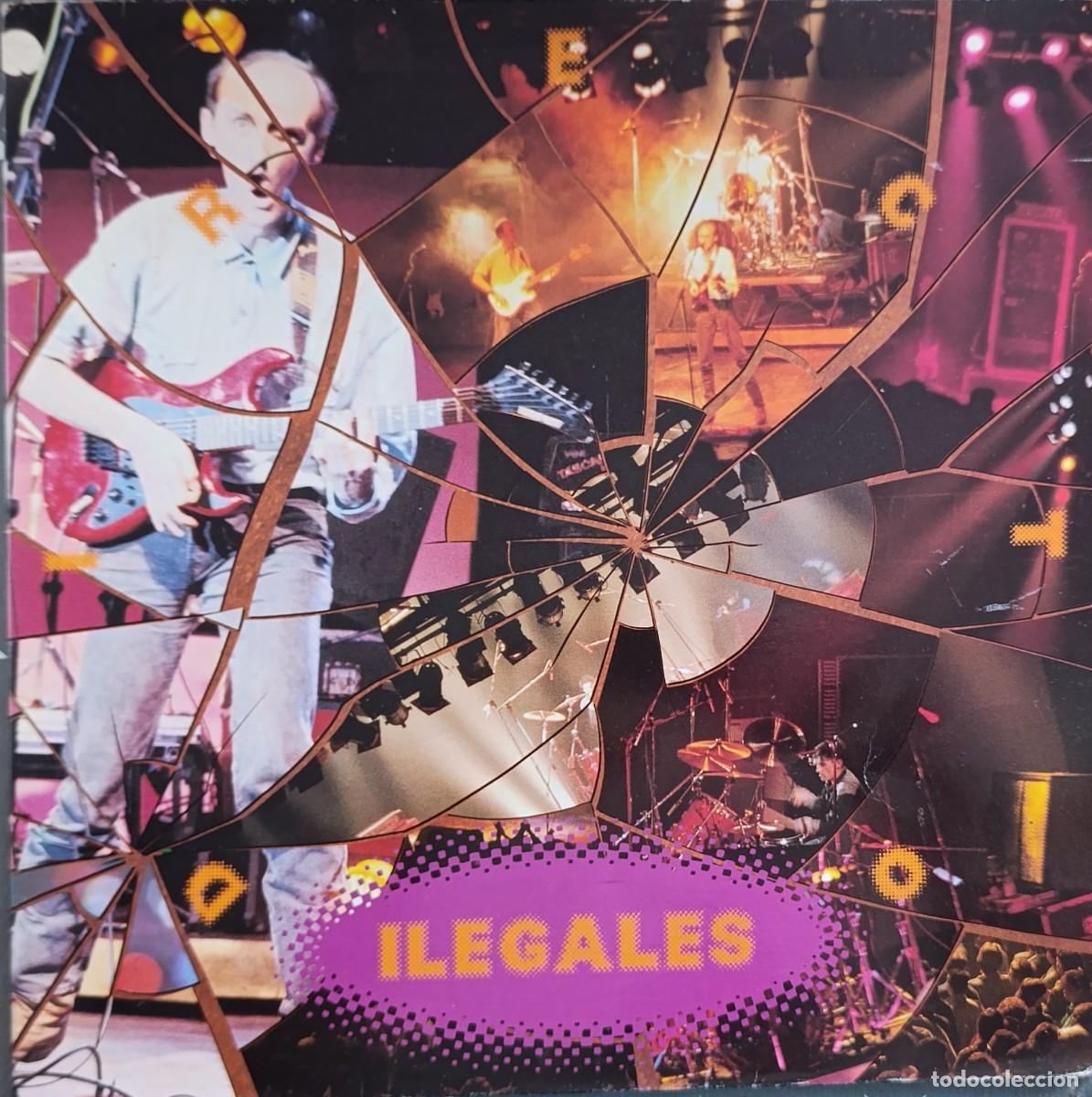 Discos de vinilo: ILEGALES -ILEGALES EN DIRECTO 2LP 1986 GATEFOLD -DISCOBOLO.IMPRESCINDIBLE DIRECTO