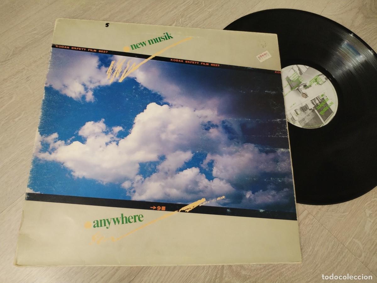 Discos de vinilo: NEW MUSIK - ANYWHERE - KODAK SAFETY FILM 6037 ..LP DE CARPETA ABIERTA - GTO ..1981 - HOLLAND