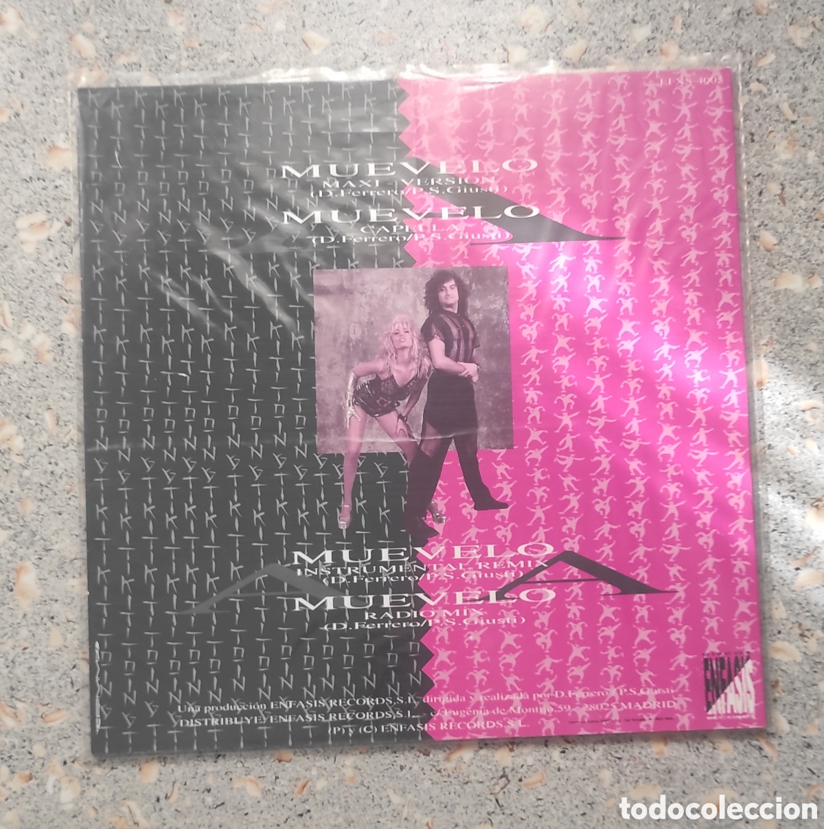 Discos de vinilo: A S.A.P. &rdquo;MUEVELO&rdquo; - MX 1992 - MUY BUEN ESTADO