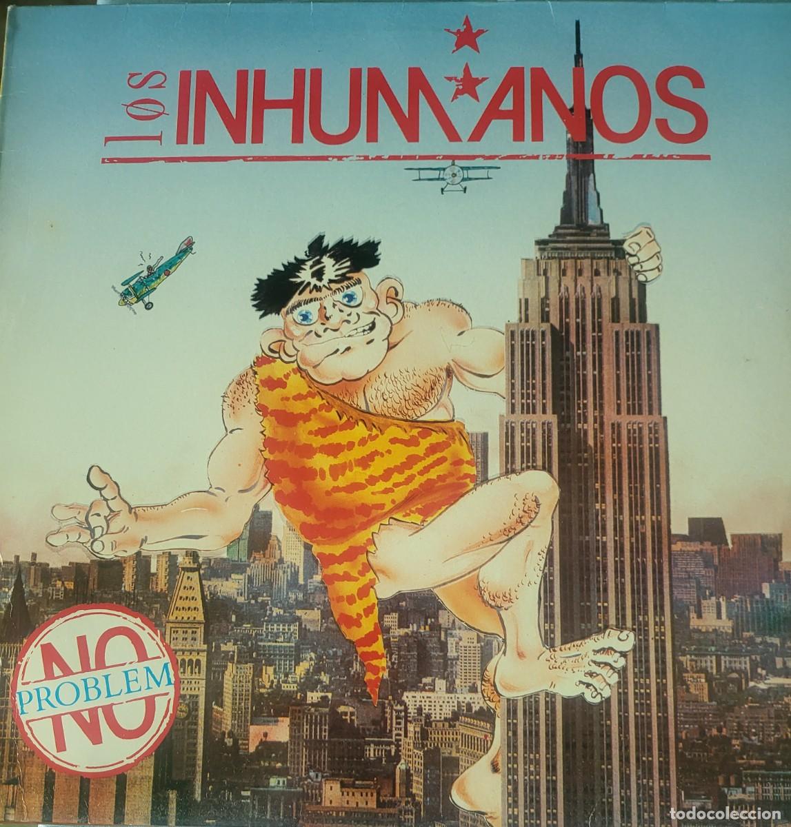 Discos de vinilo: Los Inhumanos Lp sello Zafiro editado en Espa&ntilde;a a&ntilde;o 1989...