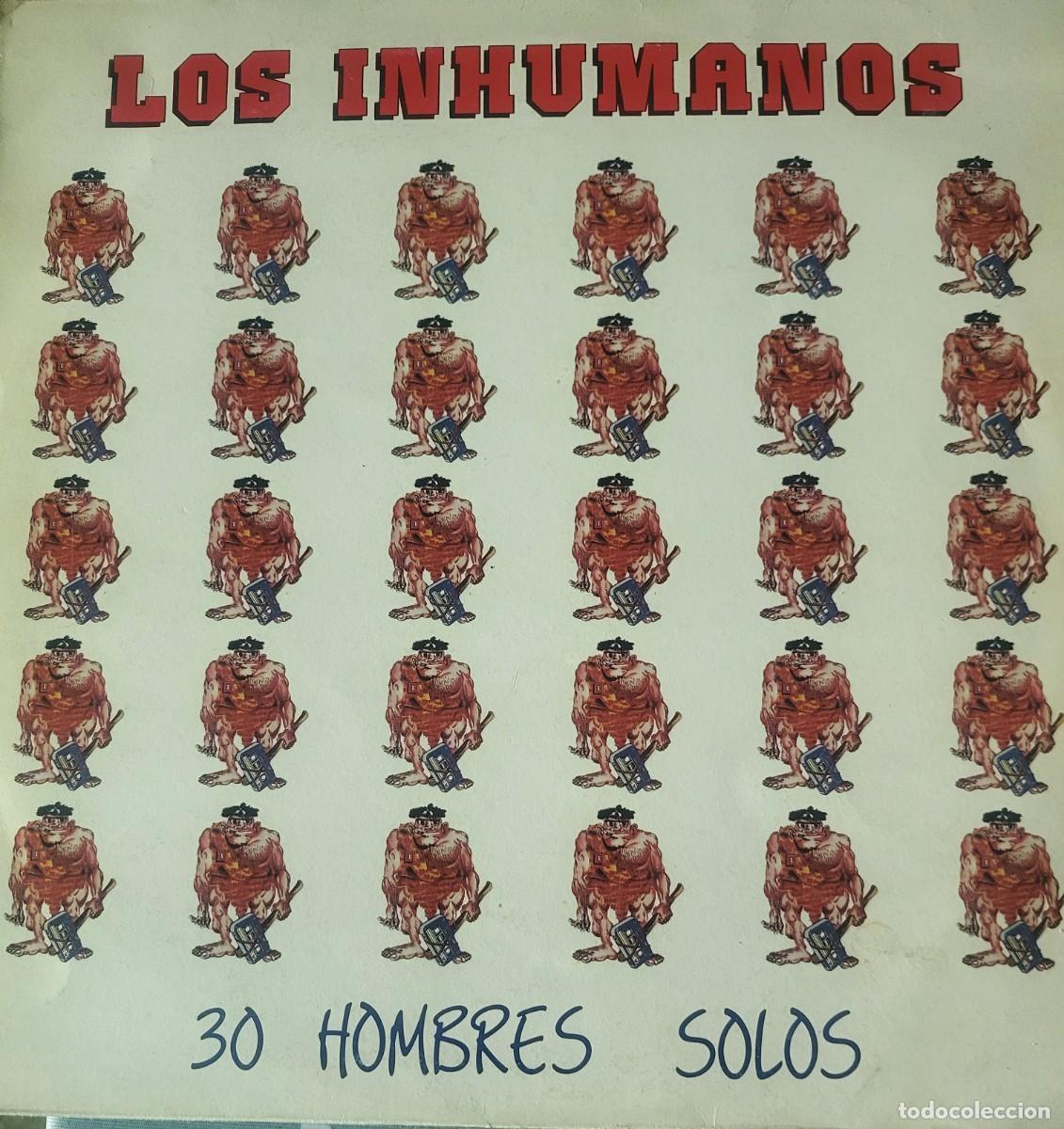 Discos de vinilo: Los Inhumanos Lp sello Zafiro editado en Espa&ntilde;a a&ntilde;o 1988...