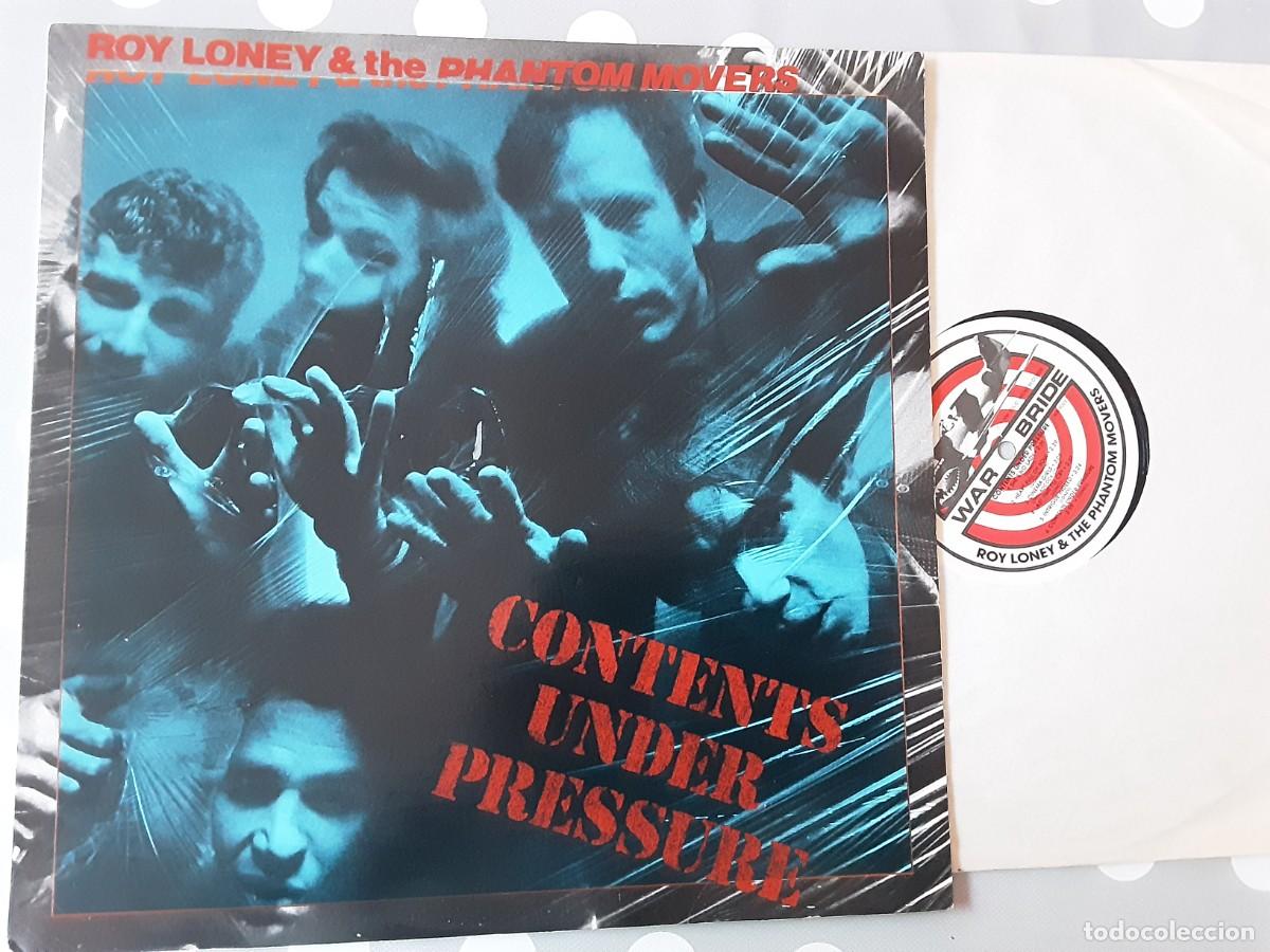 Discos de vinilo: Lp Roy Loney and the Phantom movers. Contenido under pressure