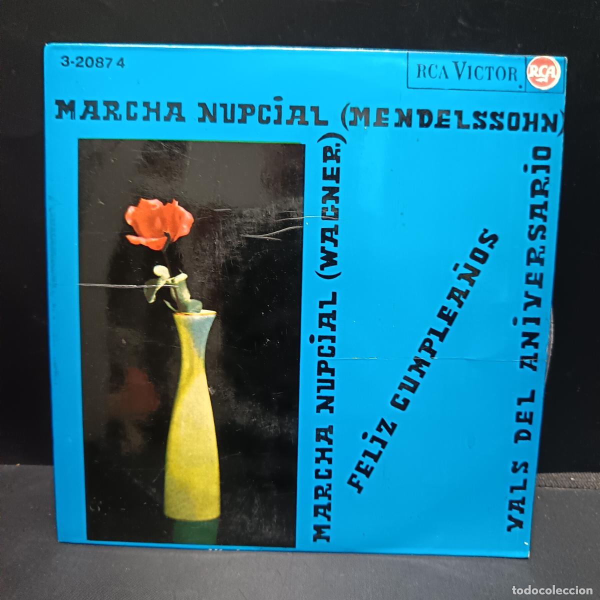 Discos de vinilo: FELICIDADES EP 1965 Feliz cumplea&ntilde;os/ Marcha nupcial/ Vals Aniversario