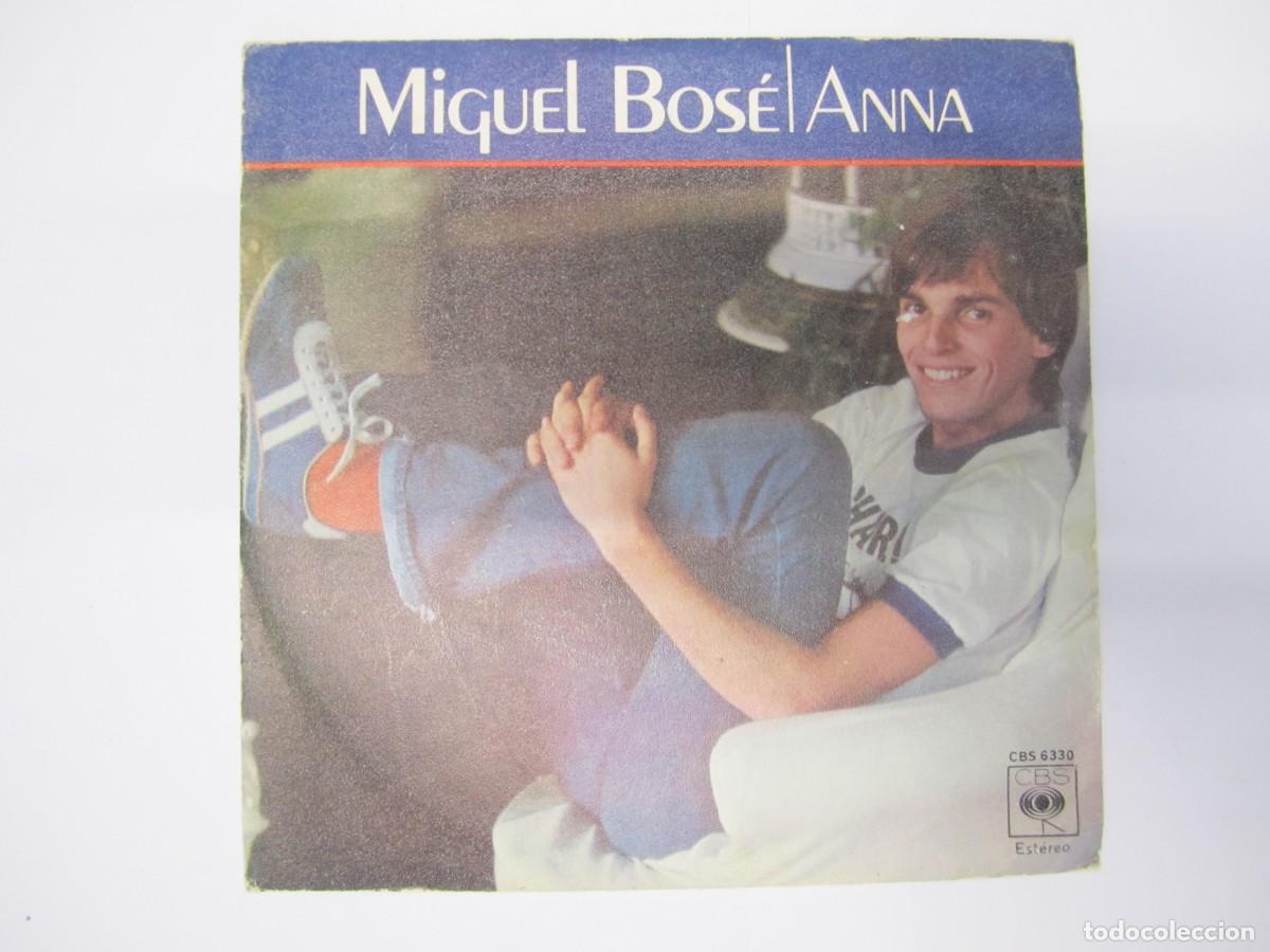 Discos de vinilo: disco vinilo single miguel bose anna - Foto 1