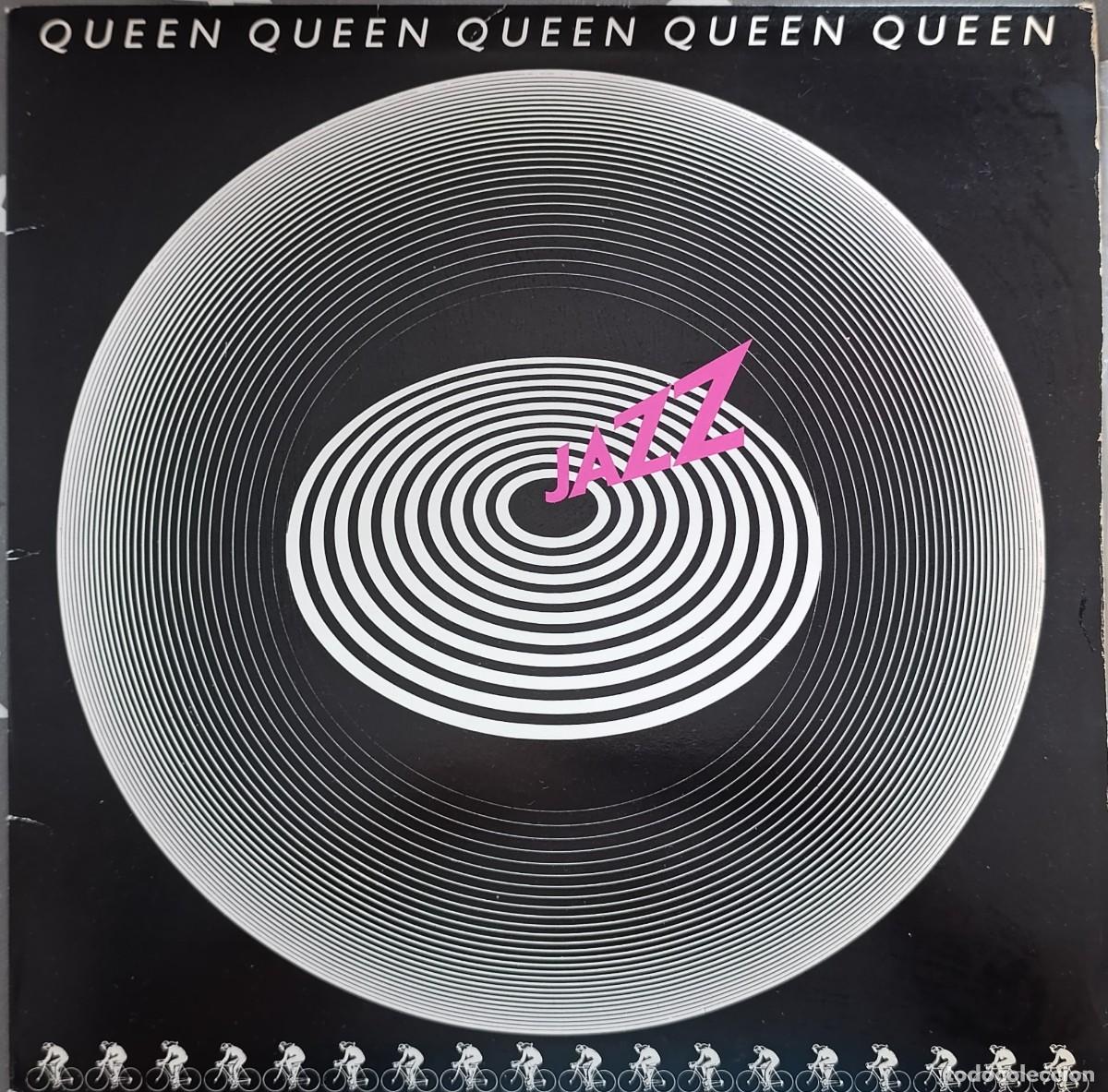 Discos de vinilo: QUEEN &lrm;-JAZZ LP 1978 1&ordf; ED ESPA&Ntilde;OLA PORTADA GATEFOLD CON ENCARTE