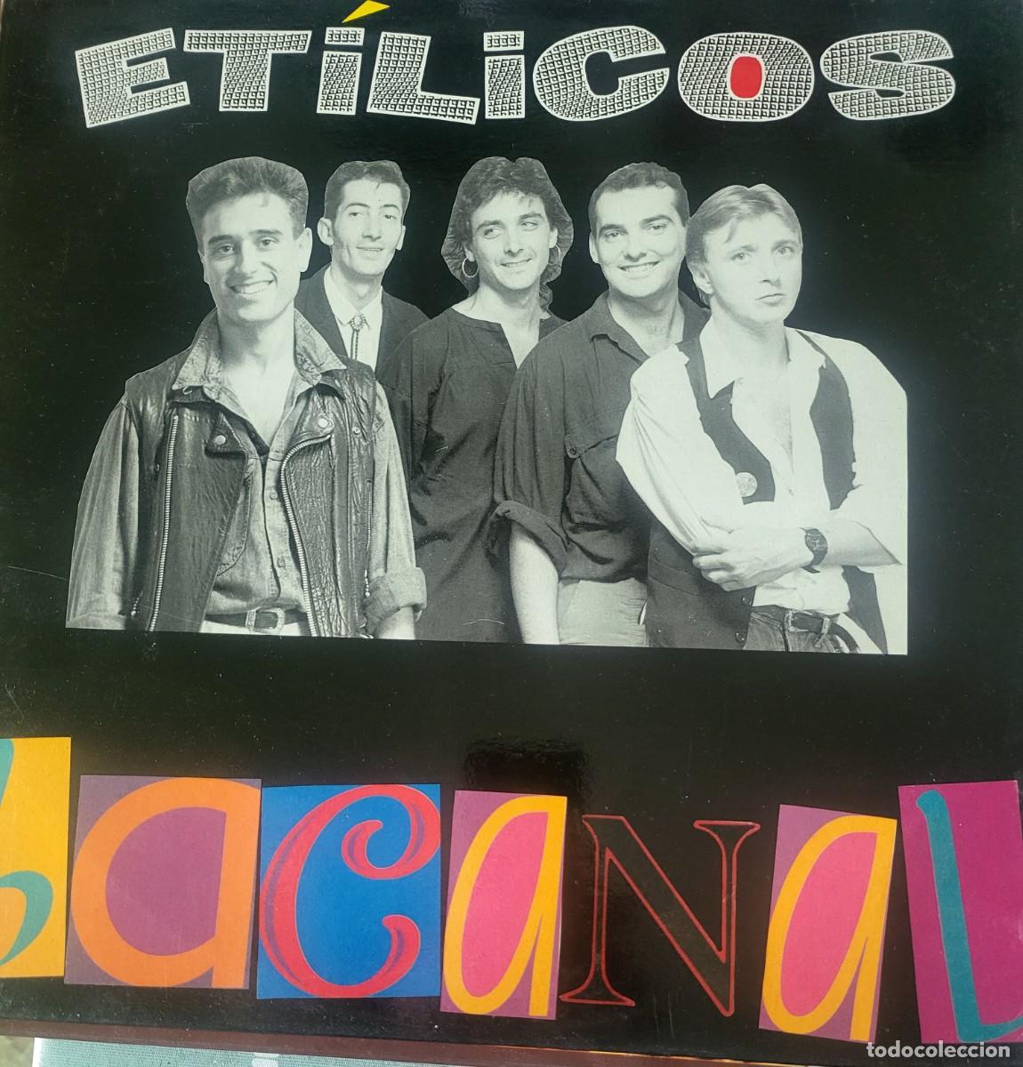 Discos de vinilo: Etilicos Lp sello Cambay&aacute; editado en Espa&ntilde;a a&ntilde;o 1989...