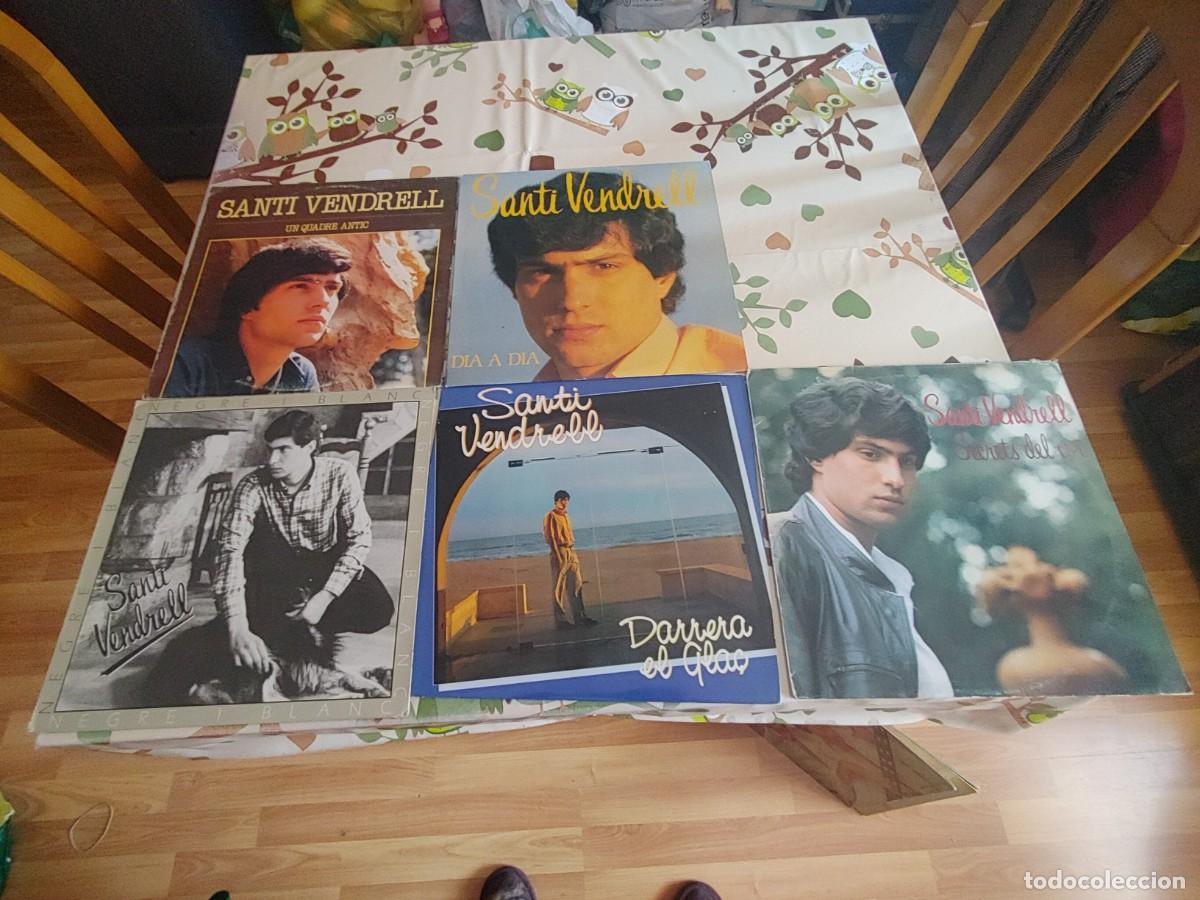 Discos de vinilo: santi vendrell,lote de 5 lps