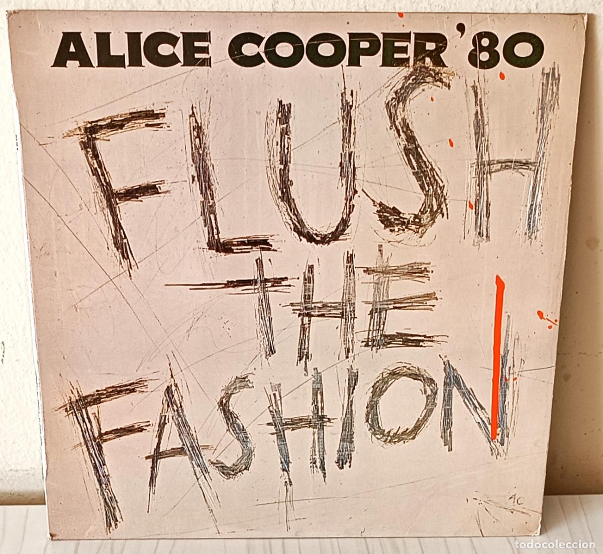 Discos de vinilo: ALICE COOPER - FLUSH THE FASHION W B - 1980