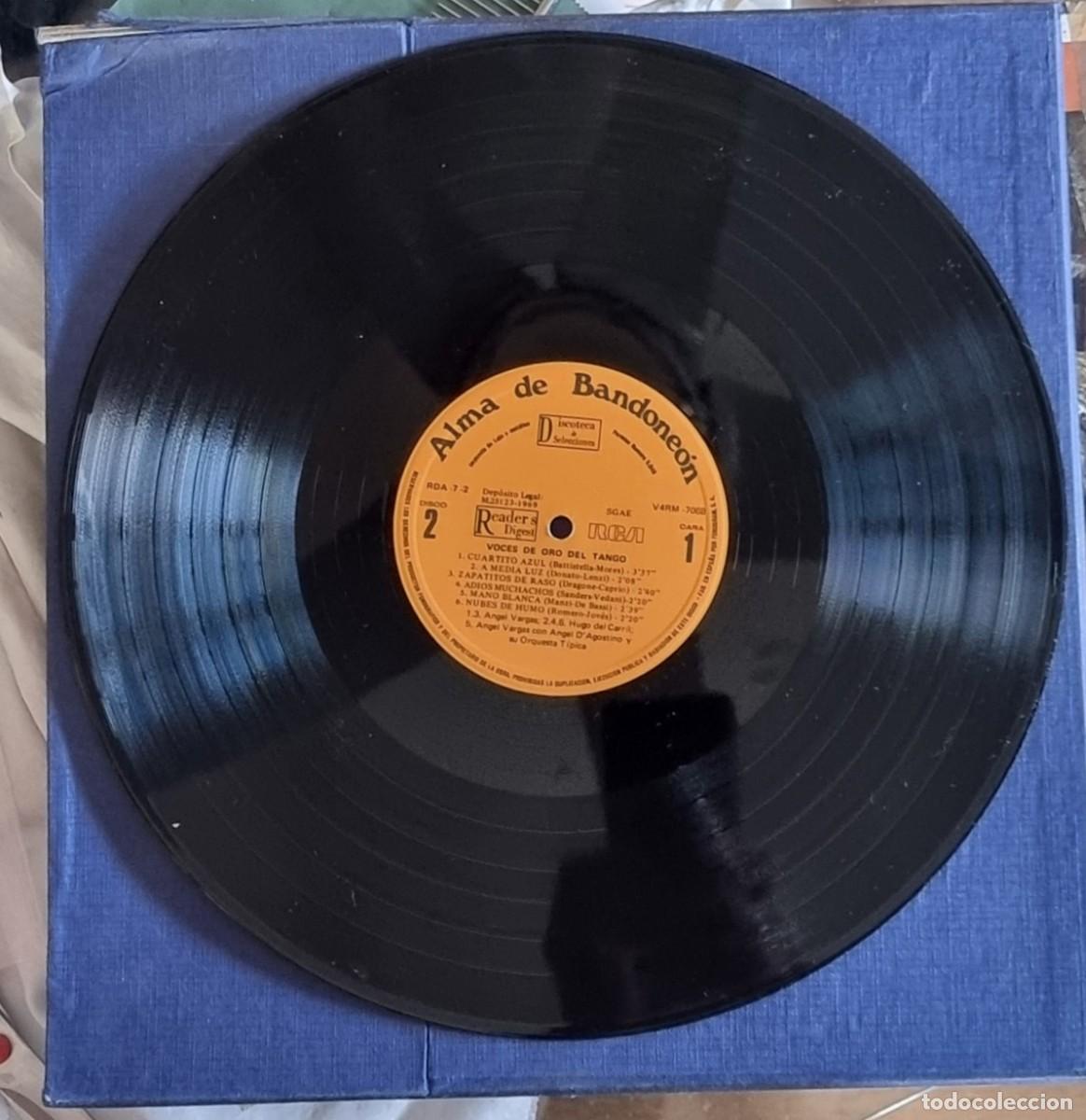 Discos de vinilo: ALMA DE BANDONEON 1.969 - VOCES DE ORO DEL TANGO