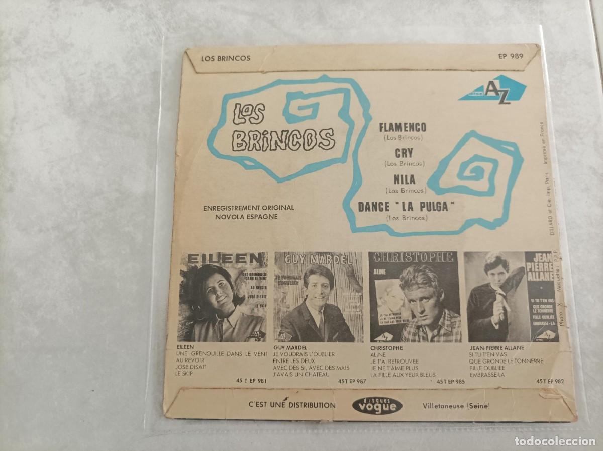 Discos de vinilo: Los Brincos ep Francia -LEER- - Foto 2