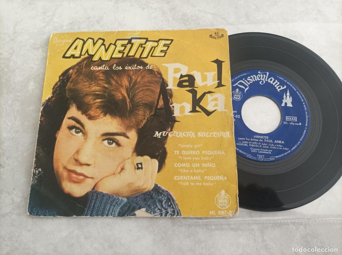 Discos de vinilo: Annette ep original espa&ntilde;ol