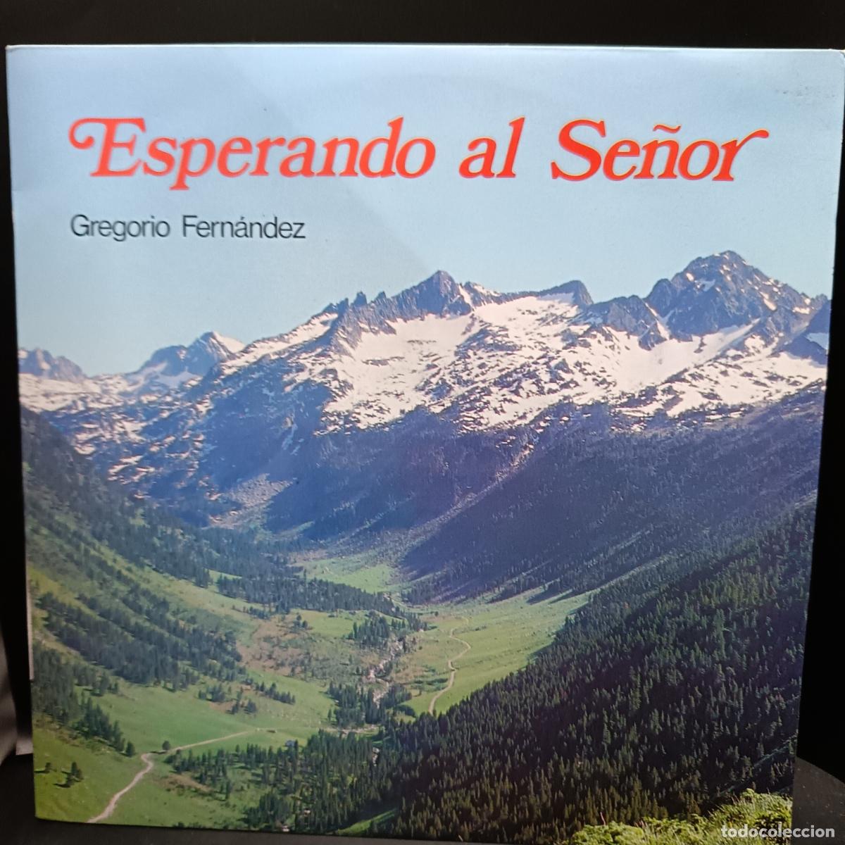 Discos de vinilo: Esperando al se&ntilde;or, Gregorio Fern&aacute;ndez. LP M&uacute;sica Religiosa